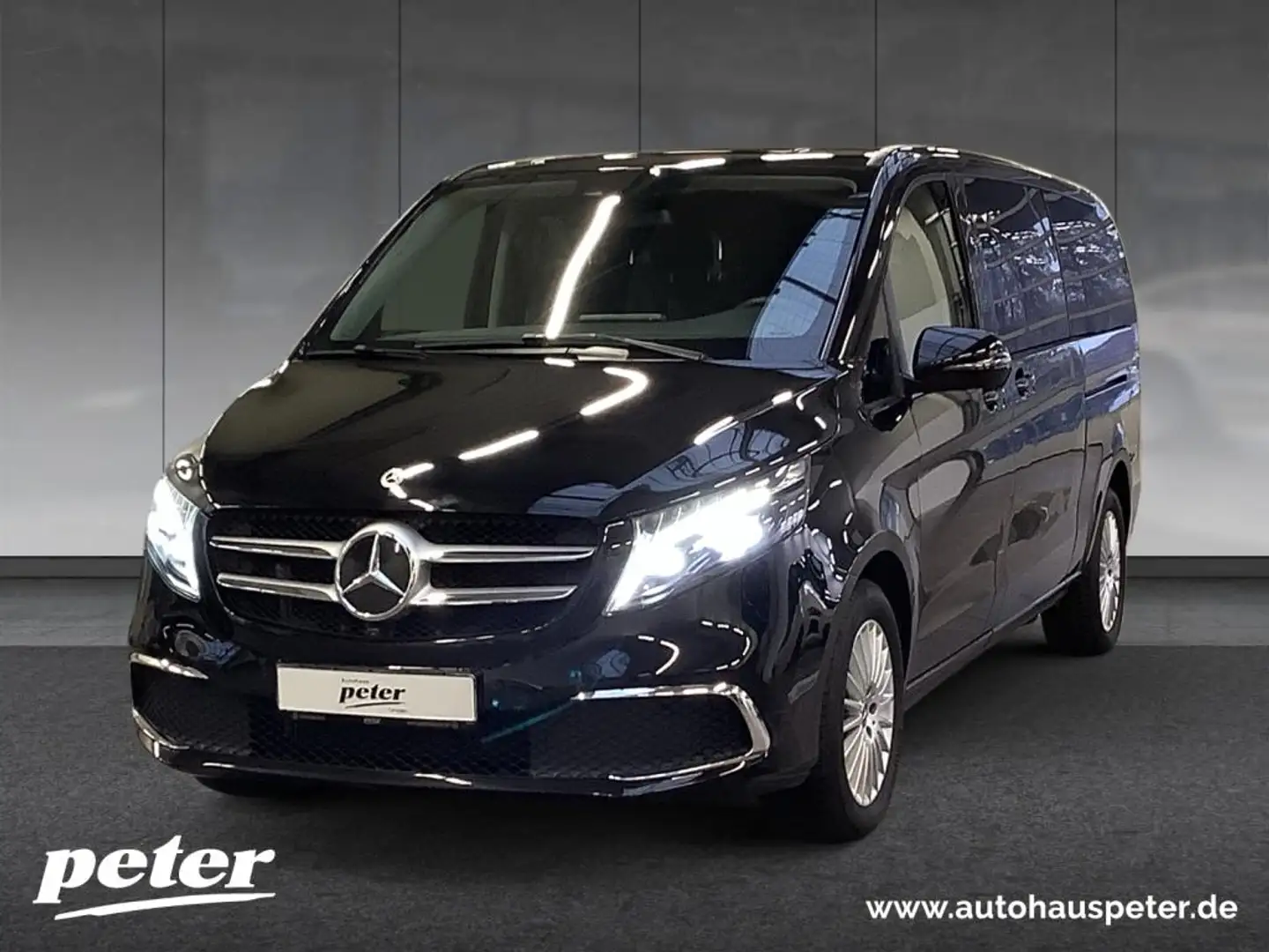 Mercedes-Benz V 300 d Avantgarde extralang 4 Matic AHK Negro - 1