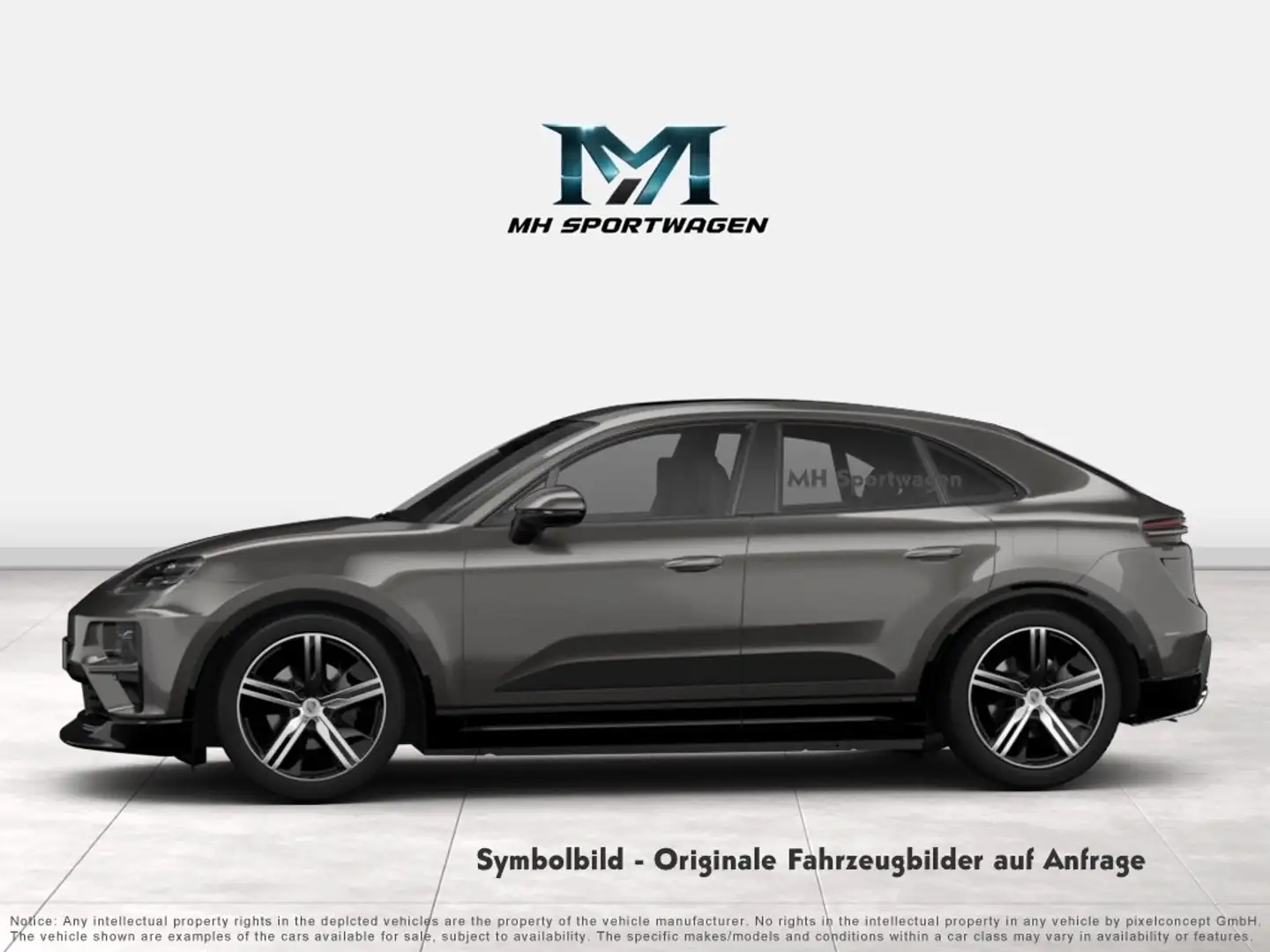 Porsche Macan Turbo |Hinterachslenkung|Panorama|Chrono Paket Grau - 2