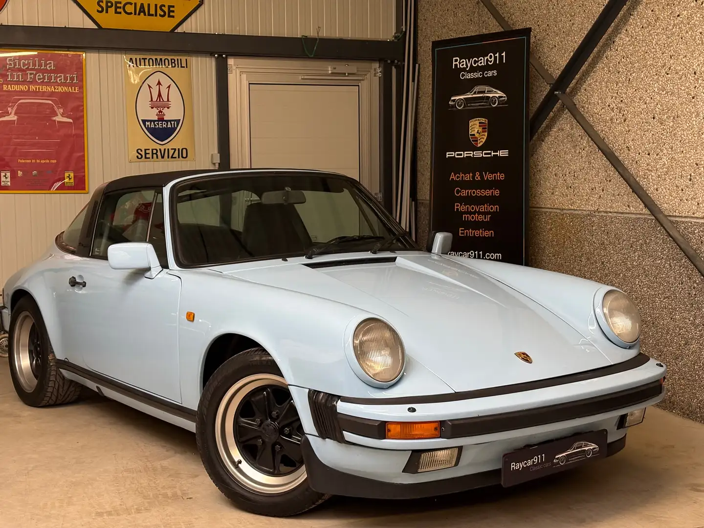 Porsche 911 *3.2*Glacier blue* Bleu - 2