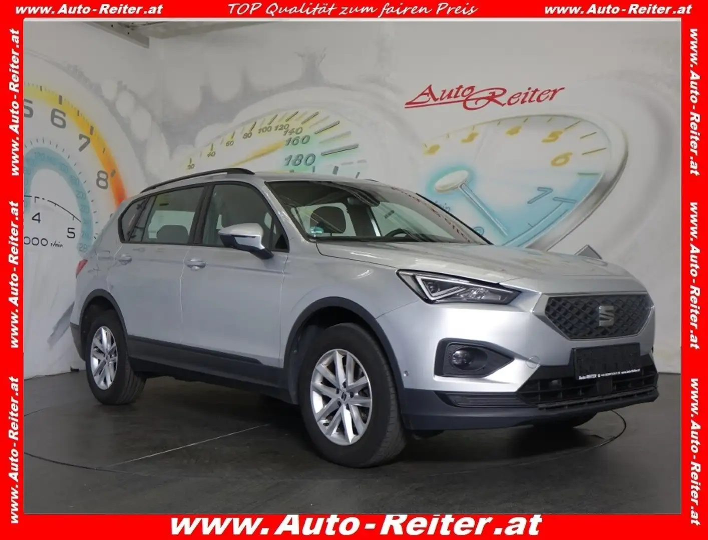 SEAT Tarraco 2,0 TDI Style DSG *ACC, LED, NAVI, RFK* Silber - 1