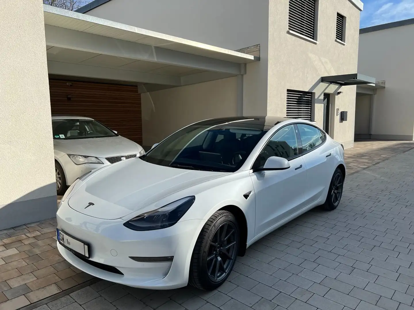 Tesla Model 3 Model 3 Dual Motor MatrixLED Wärmepumpe USS Weiß - 1