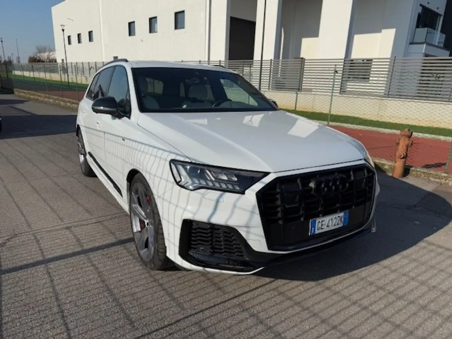 Audi Q7 Q7 60 3.0 tfsi e S line Plus quattro AUT 5p. Bianco - 1