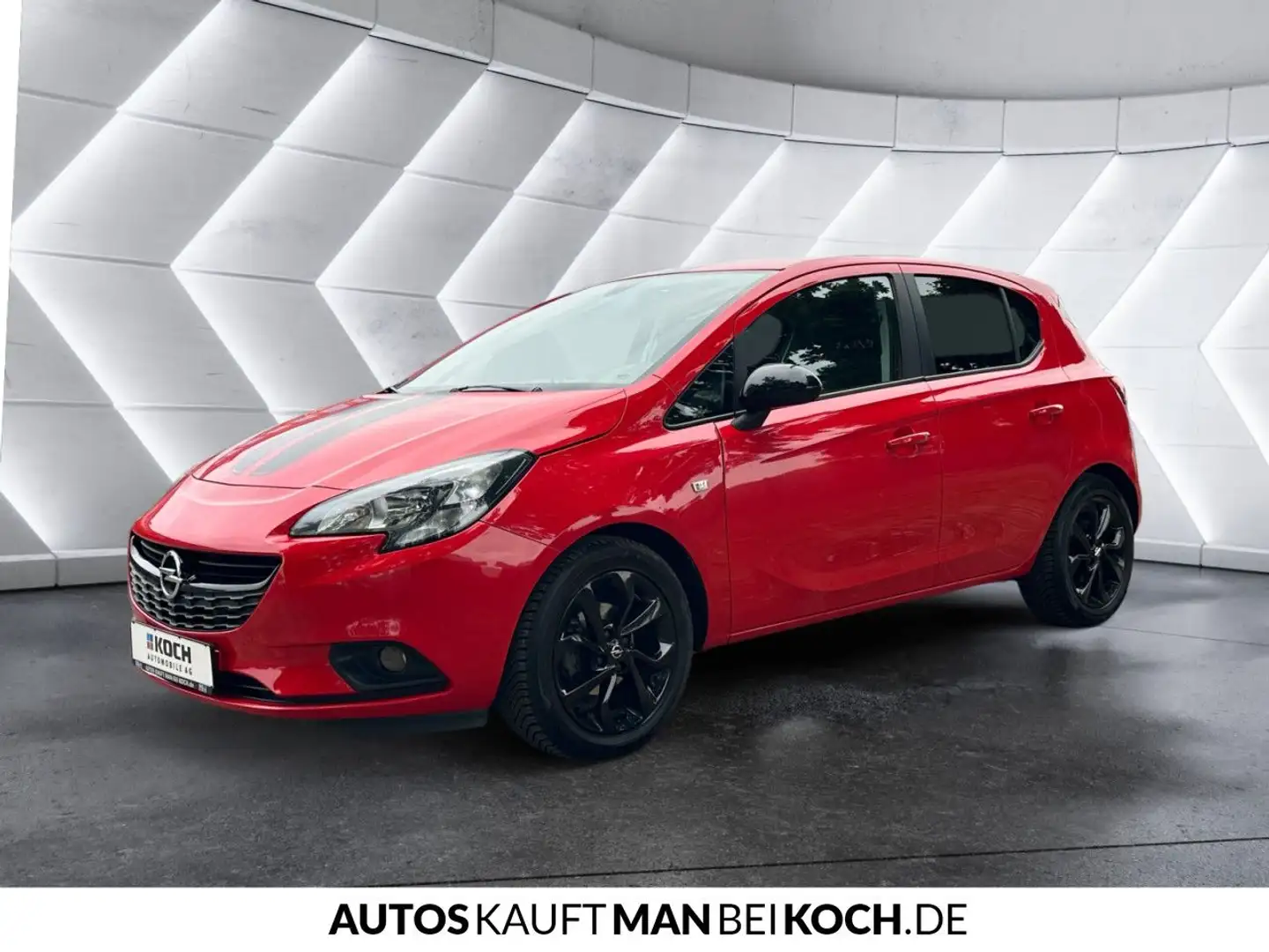 Opel Corsa E 1.4 KLIMA TEMPOMAT LM ALLWETTER Bluetooth Rouge - 2