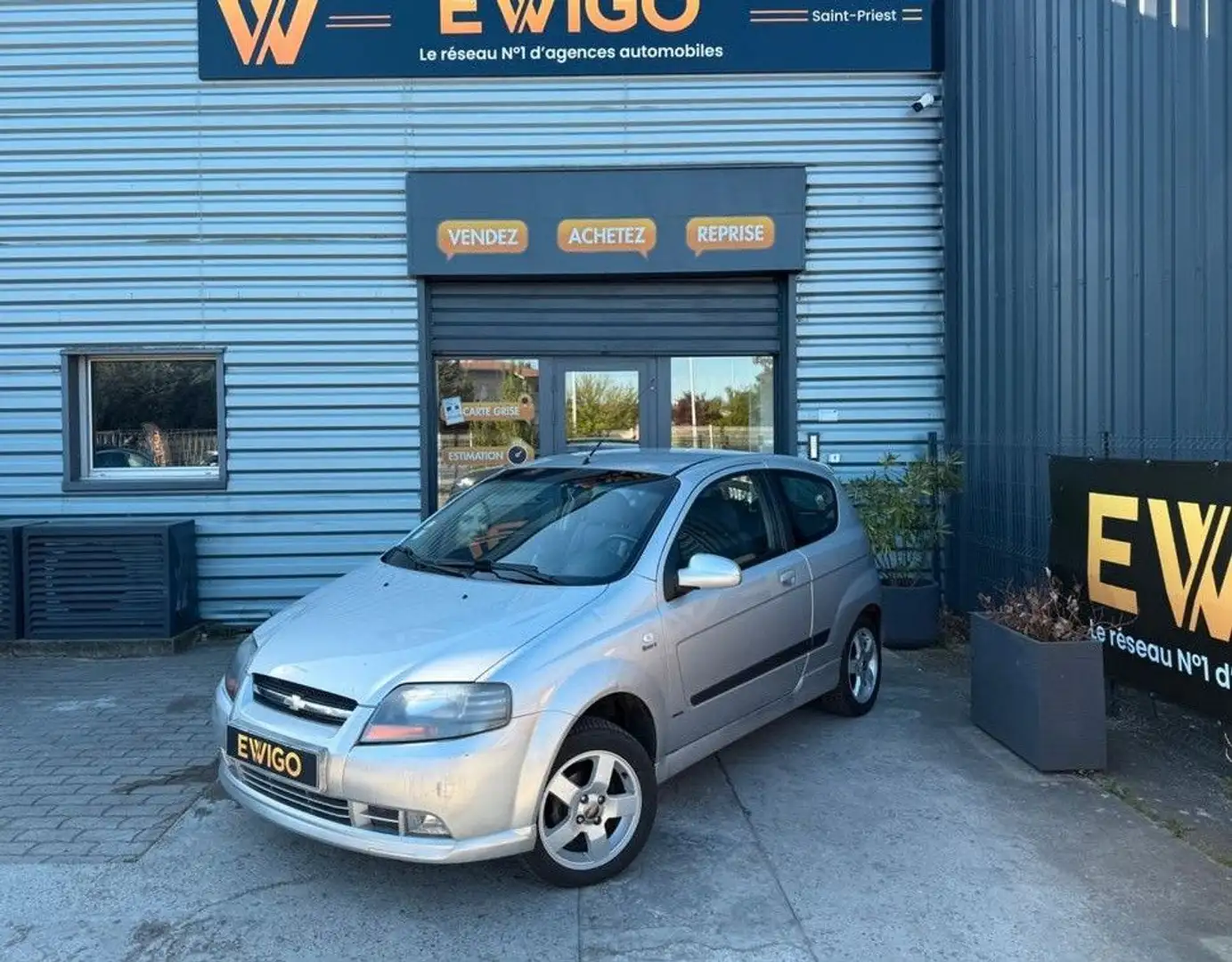 Chevrolet Kalos 95ch garantie 6mois- entretien- ct ok Grau - 1