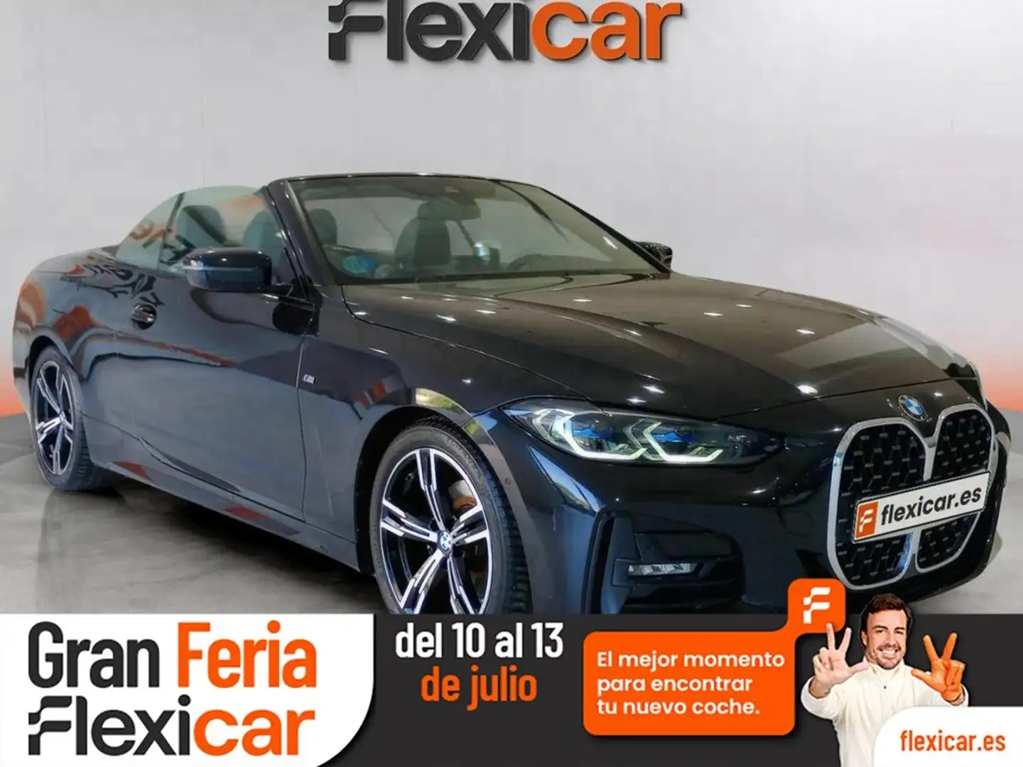 BMW 420 420d Cabrio Černá - 1