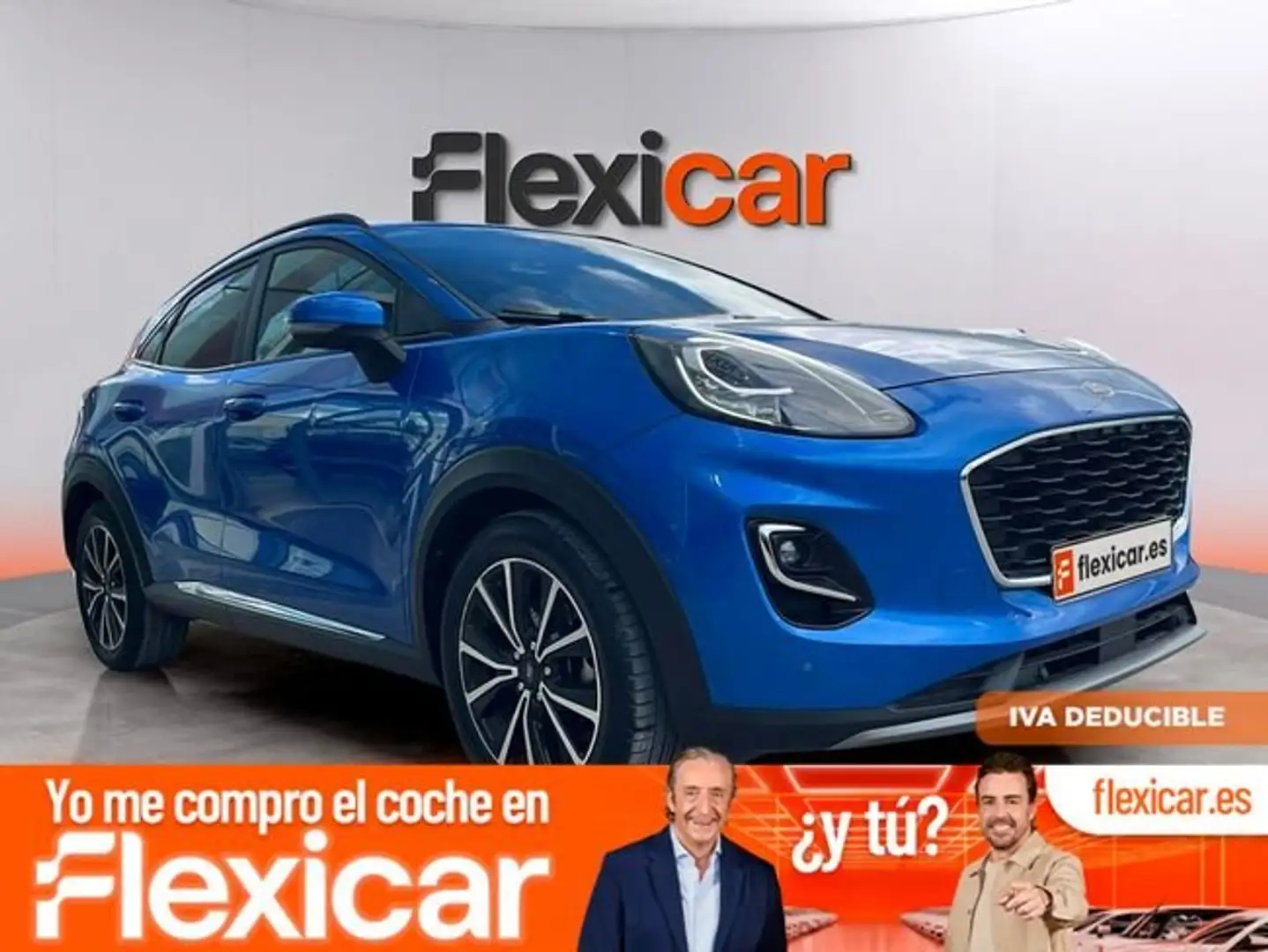 Ford Puma 1.0 EcoBoost 125cv Titanium Design MHEV Azul - 1