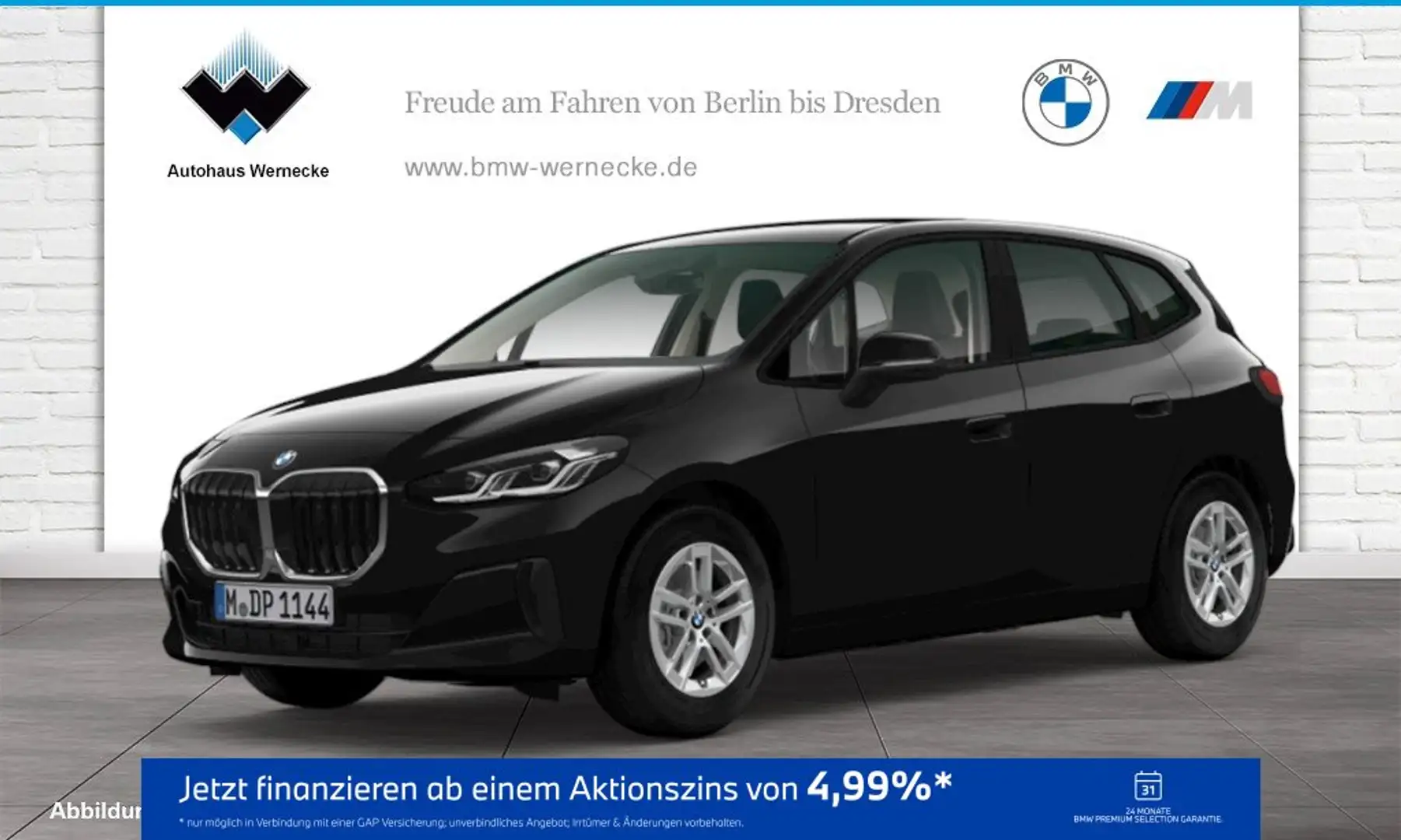 BMW 216 i Active Tourer DAB LED Komfortzg. Shz Schwarz - 1