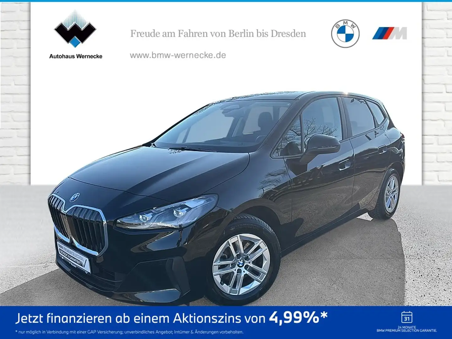 BMW 216 i Active Tourer DAB LED Komfortzg. Shz Negro - 1