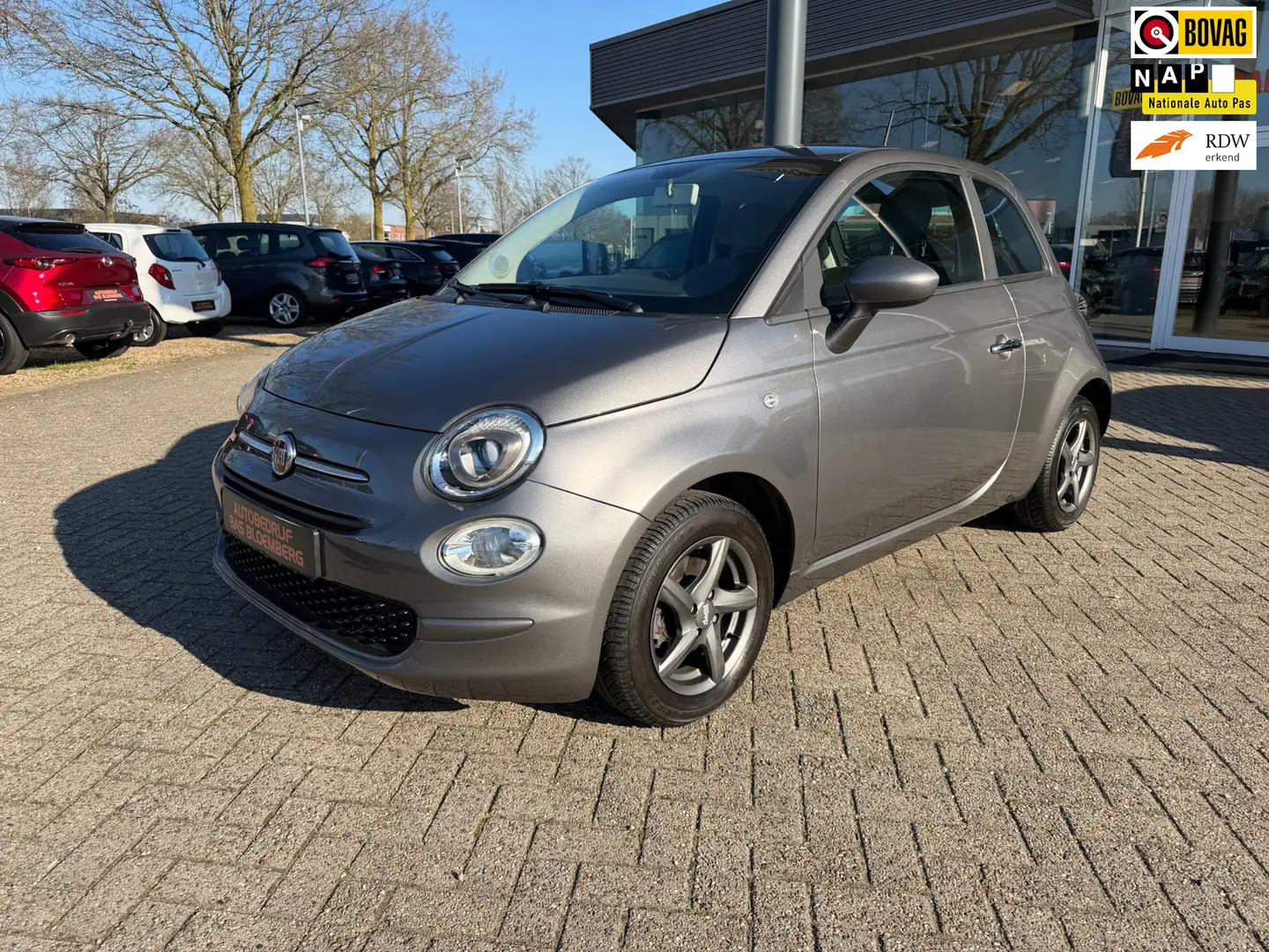 Fiat 500 1.0 TwinAir Pop, Airco, Lm velgen, etc Grau - 1