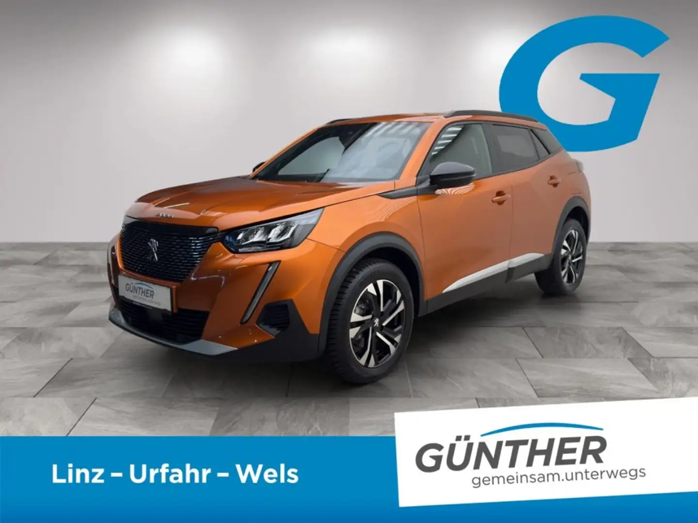 Peugeot 2008 Allure Pack BlueHDi 130 EAT8 Oranje - 1