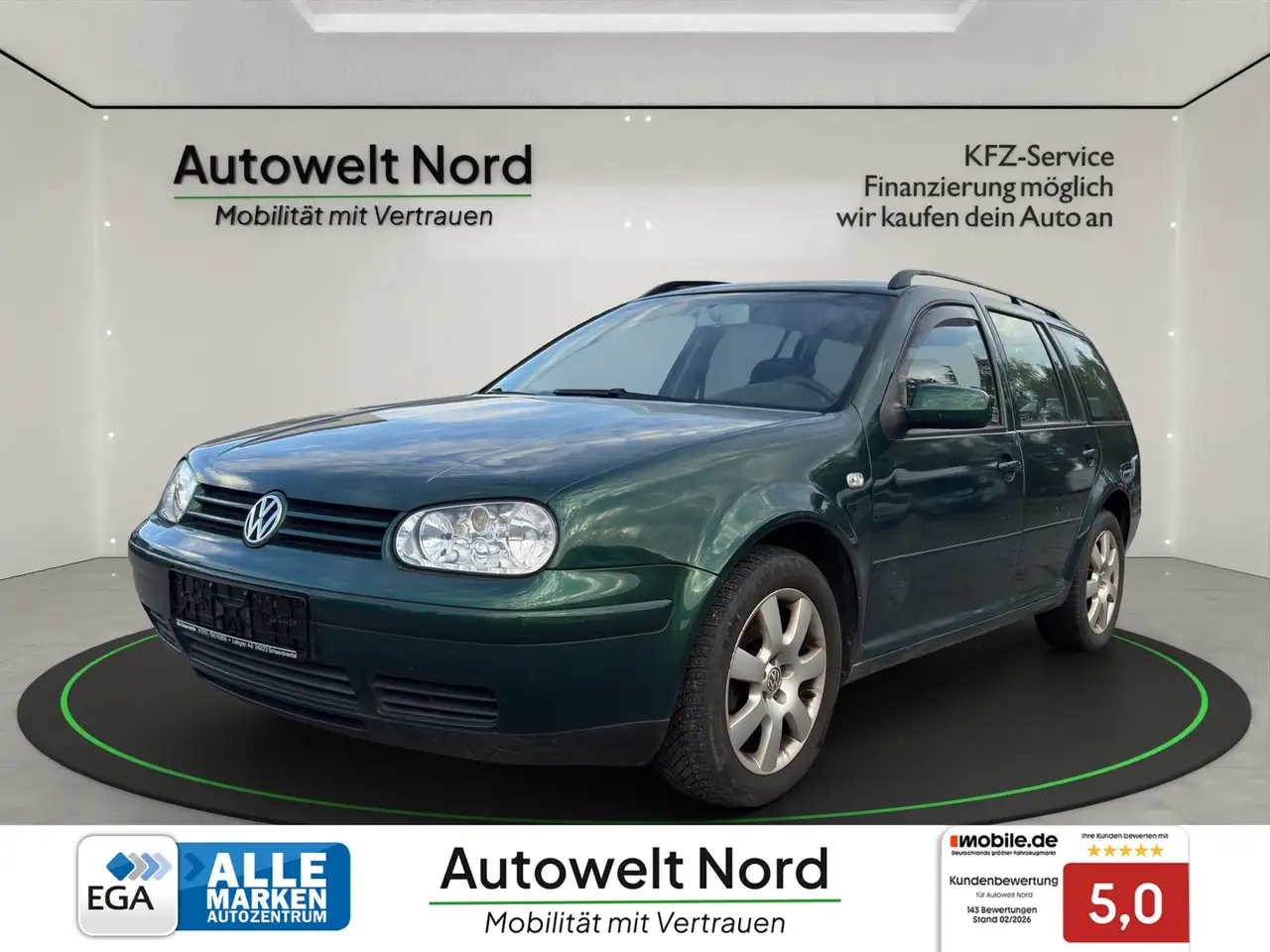 Volkswagen Golf Variant Golf IV Variant~Pacific~1,9 TDI~101PS~EURO3~SERVO~ — photo 1 of 21