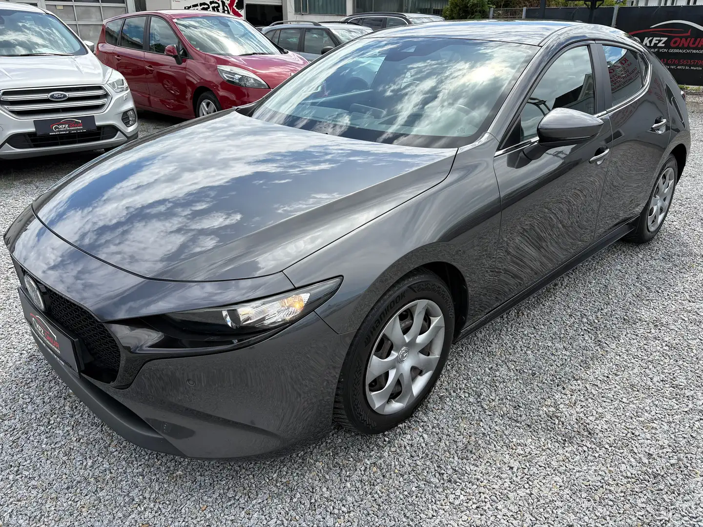 Mazda 3 Mazda 3 Skyactiv-D116 Comfort*NAVI*RFK*TOP ZUSTAND Grau - 2
