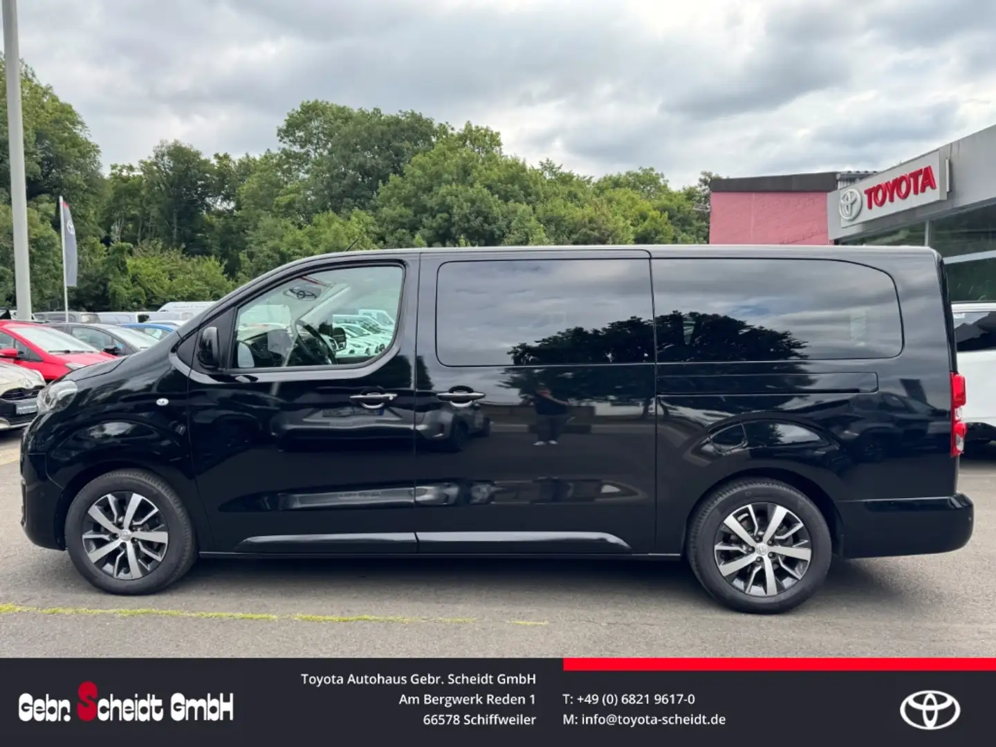 Toyota Proace Verso L2 2.0 D-4D EU6d Navigationssystem Rückfahrk Schwarz - 2