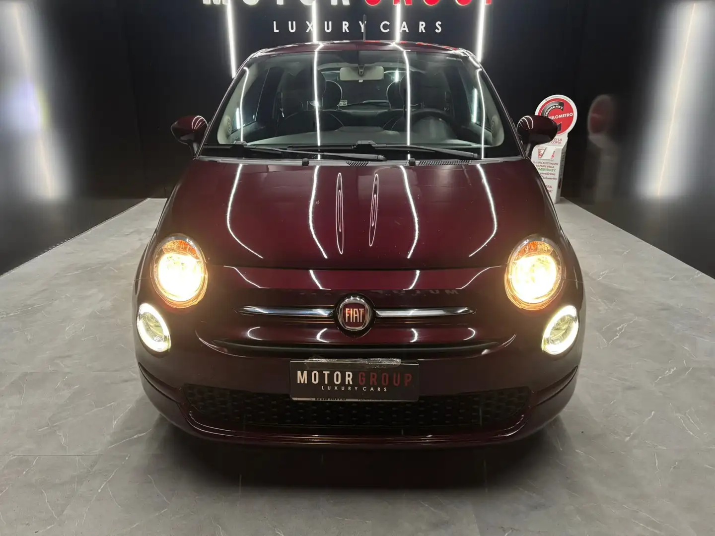 Fiat 500 500 1.2 EasyPower Lounge Rouge - 2