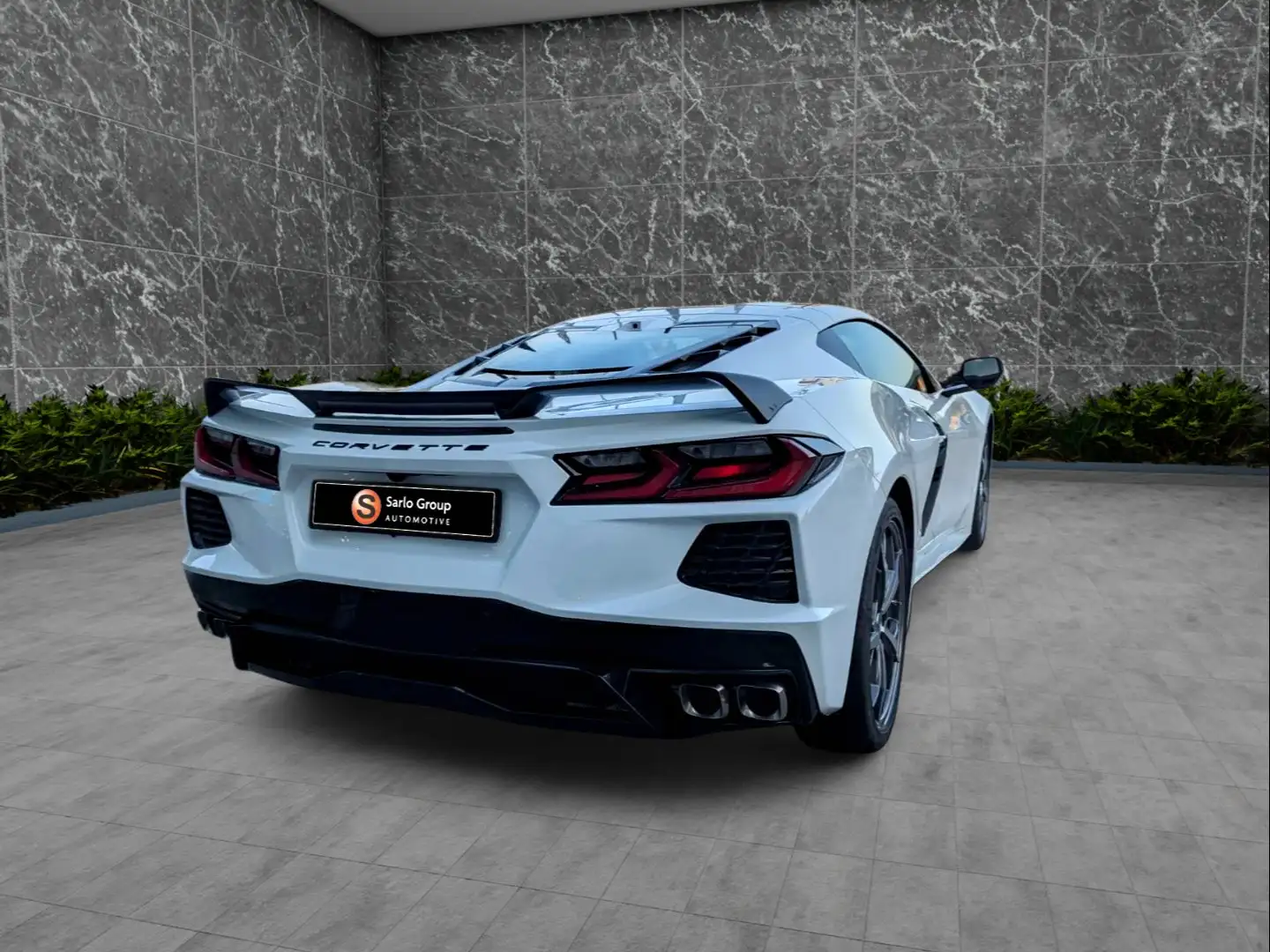 Corvette C8 C8 Coupe 6.2 Stingray 3LT auto Bianco - 2
