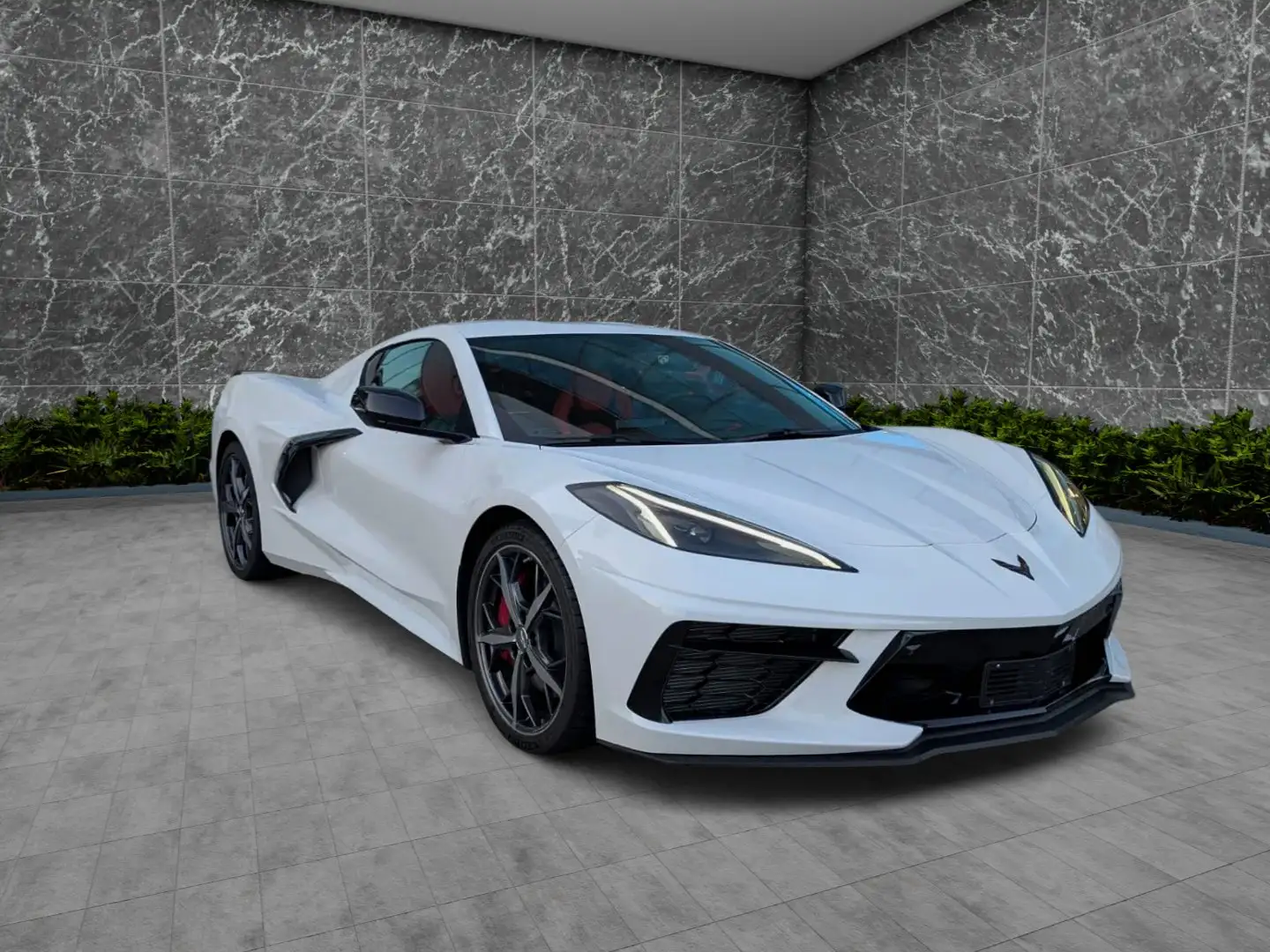 Corvette C8 C8 Coupe 6.2 Stingray 3LT auto Bianco - 1