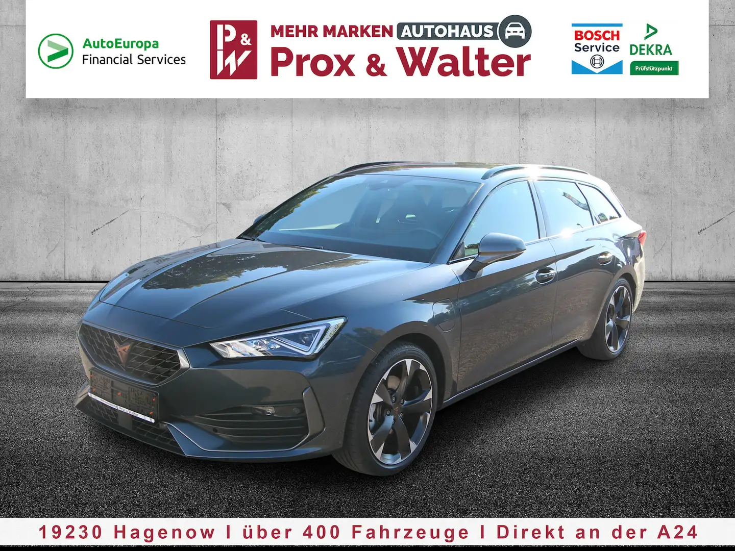 CUPRA Leon Sportstourer e-HYBRID 6-DSG NAVI+LED+KAMERA Grijs - 2