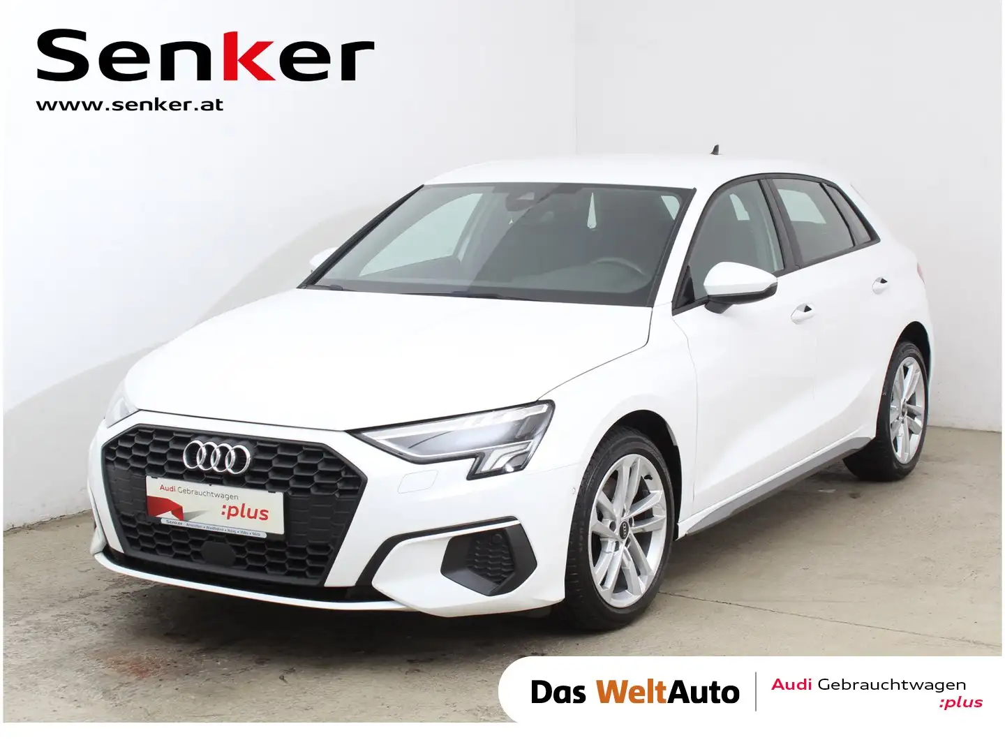 Audi A3 30 TFSI intense Weiß - 1