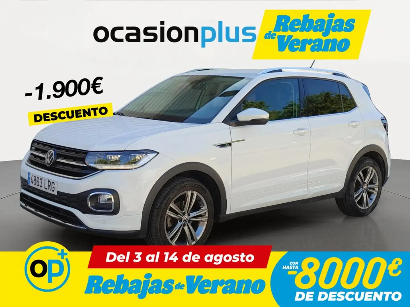 Volkswagen T-Cross 1.0 TSI Sport 81kW Blanco - 1