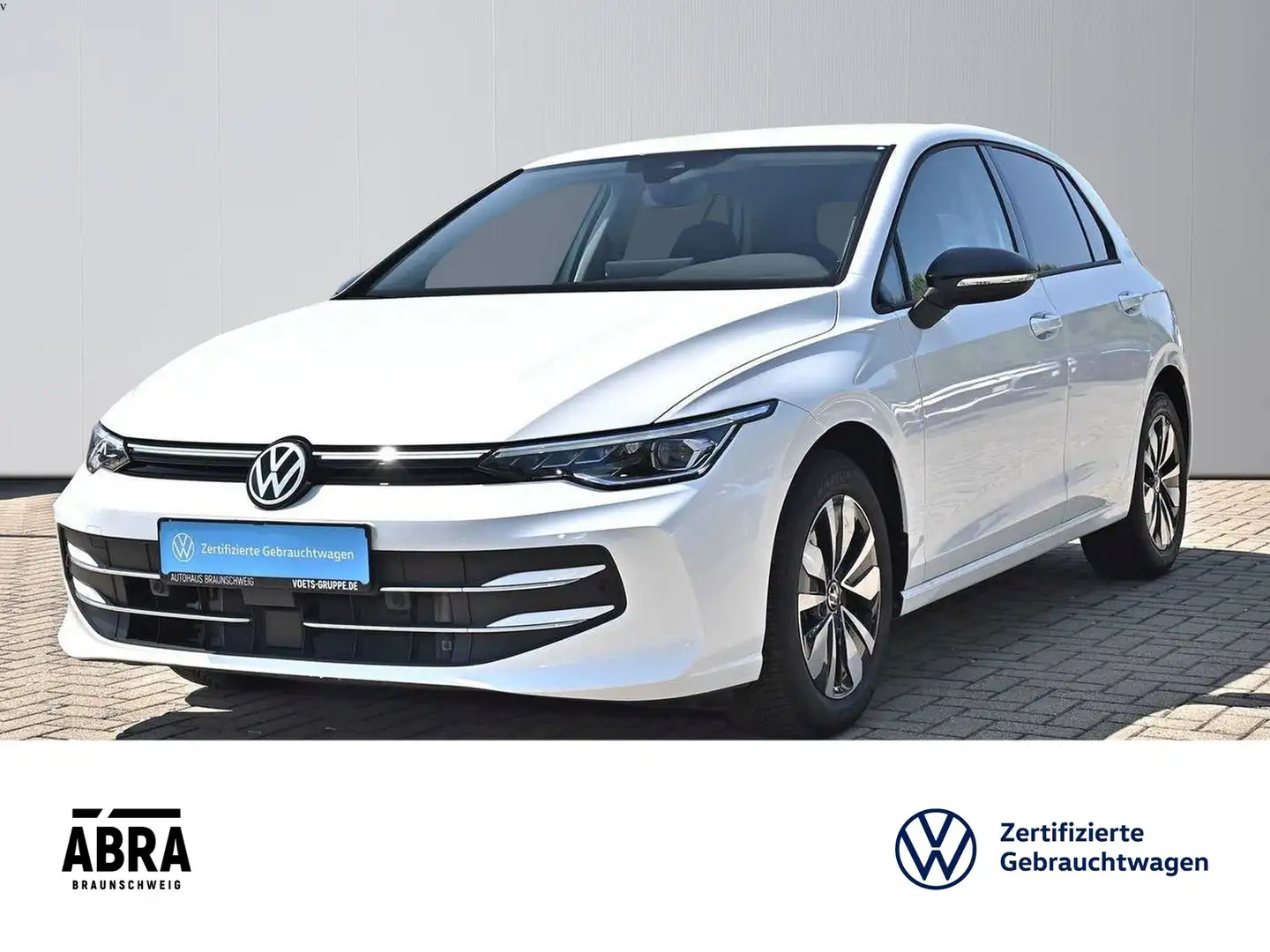 Volkswagen Golf VIII 2.0 TDI Goal DSG LED+NAV+CAM+AHK+ACC Wit - 1