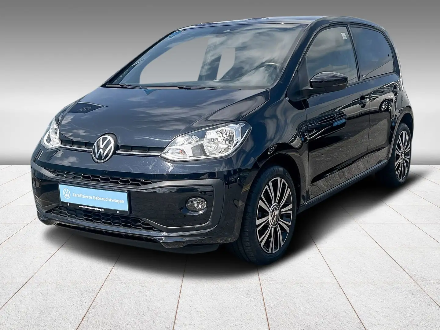 Volkswagen up! 1.0 United Sitzheizung Einparkhilfe Nebel ZV Schwarz - 2