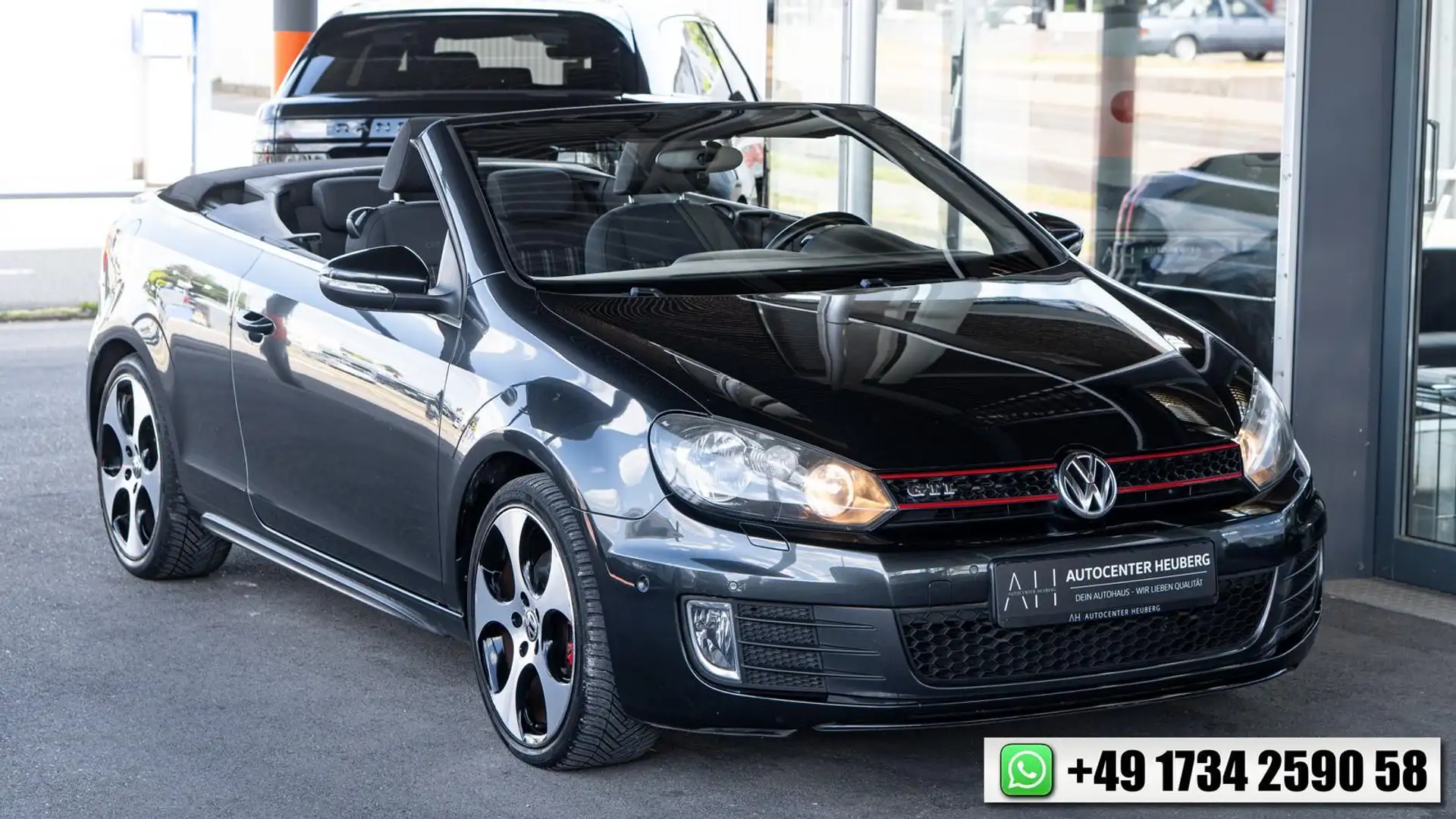 Volkswagen Golf VI Cabriolet GTI*PDC V&H*TEMPOMAT*KLIMA Grau - 1