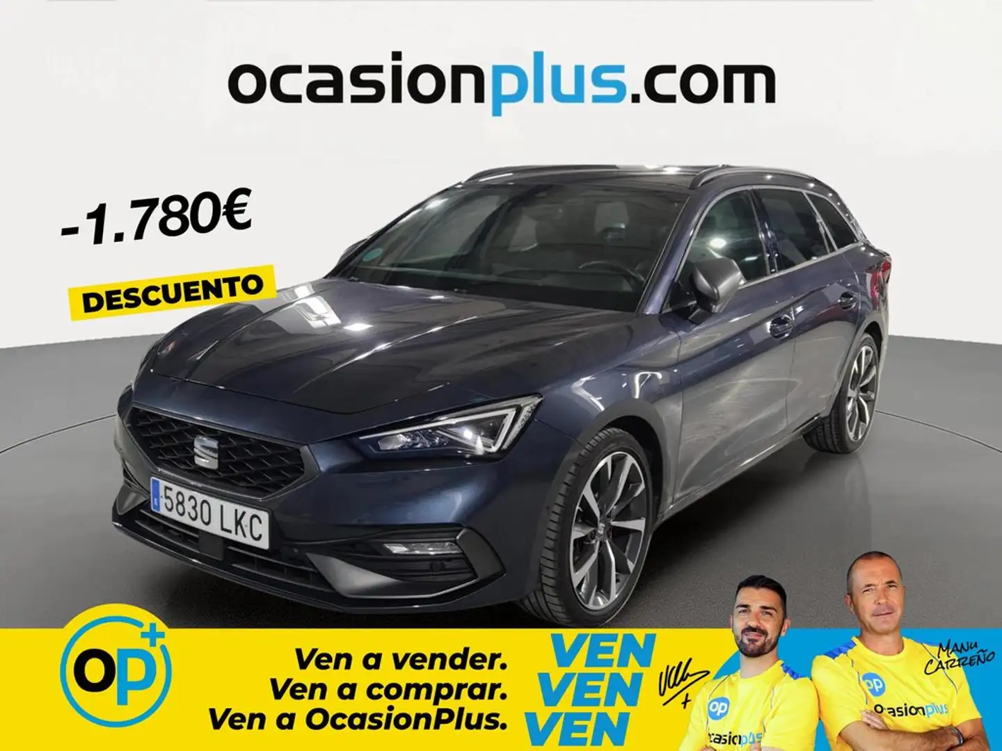 SEAT Leon ST 1.5 TSI S&S FR 150 Gris - 1