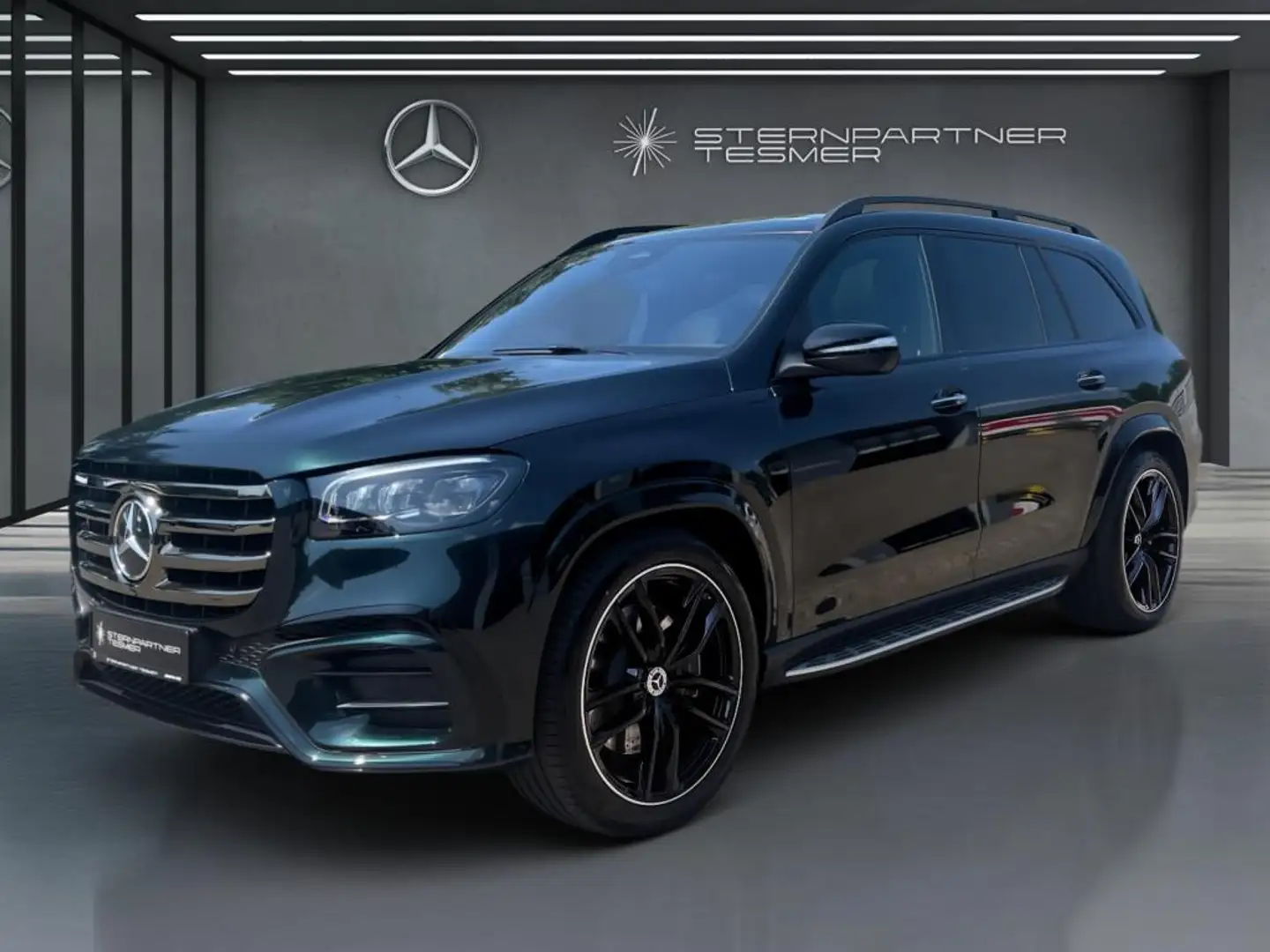 Mercedes-Benz GLS 450 d 4M AMG+NIGHT+MBEAM+BURM+360°+AIRM+HUD+ Зелений - 2