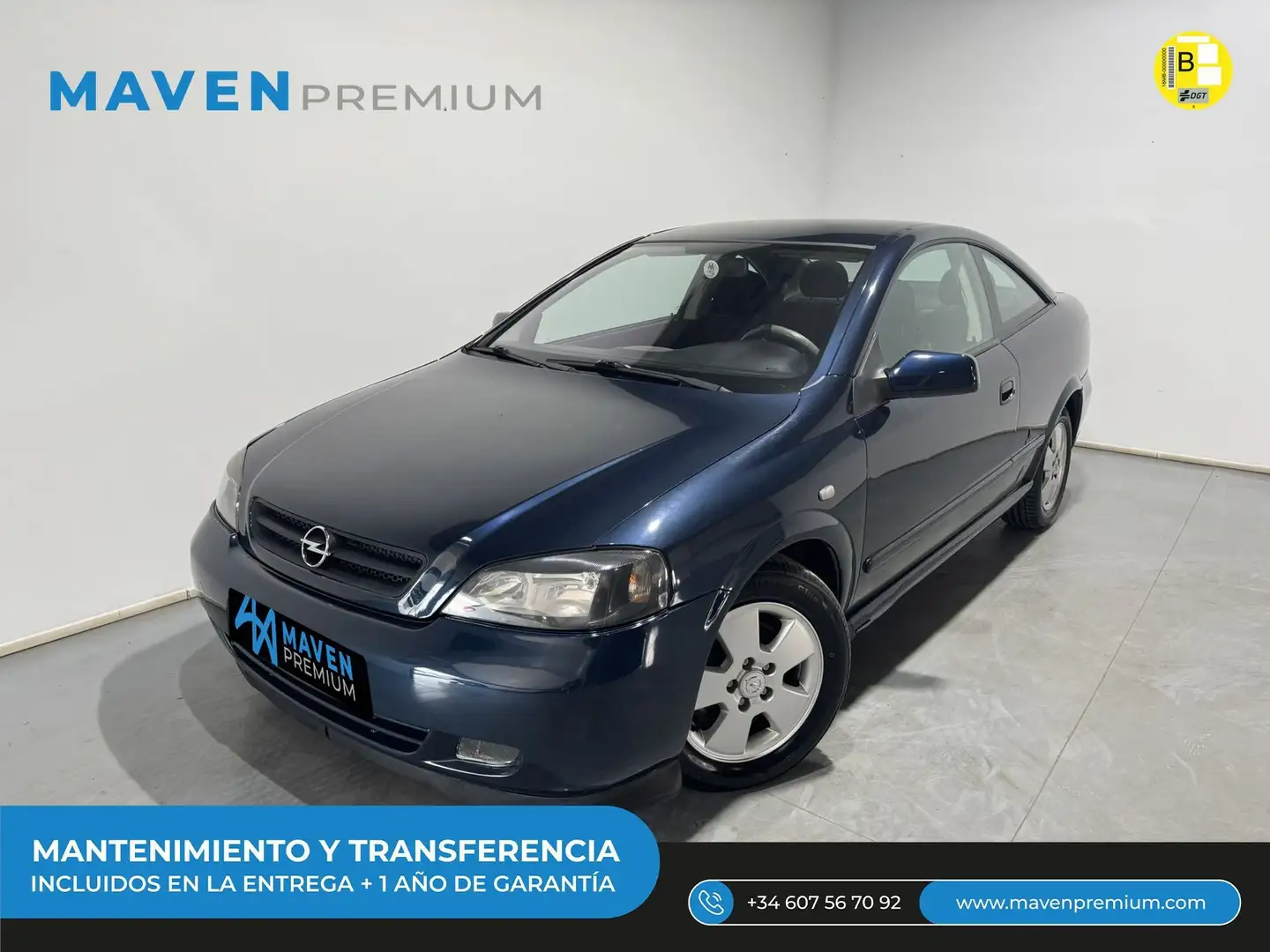 Opel Astra Cabrio 1.8 16v Bertone Bleu - 1