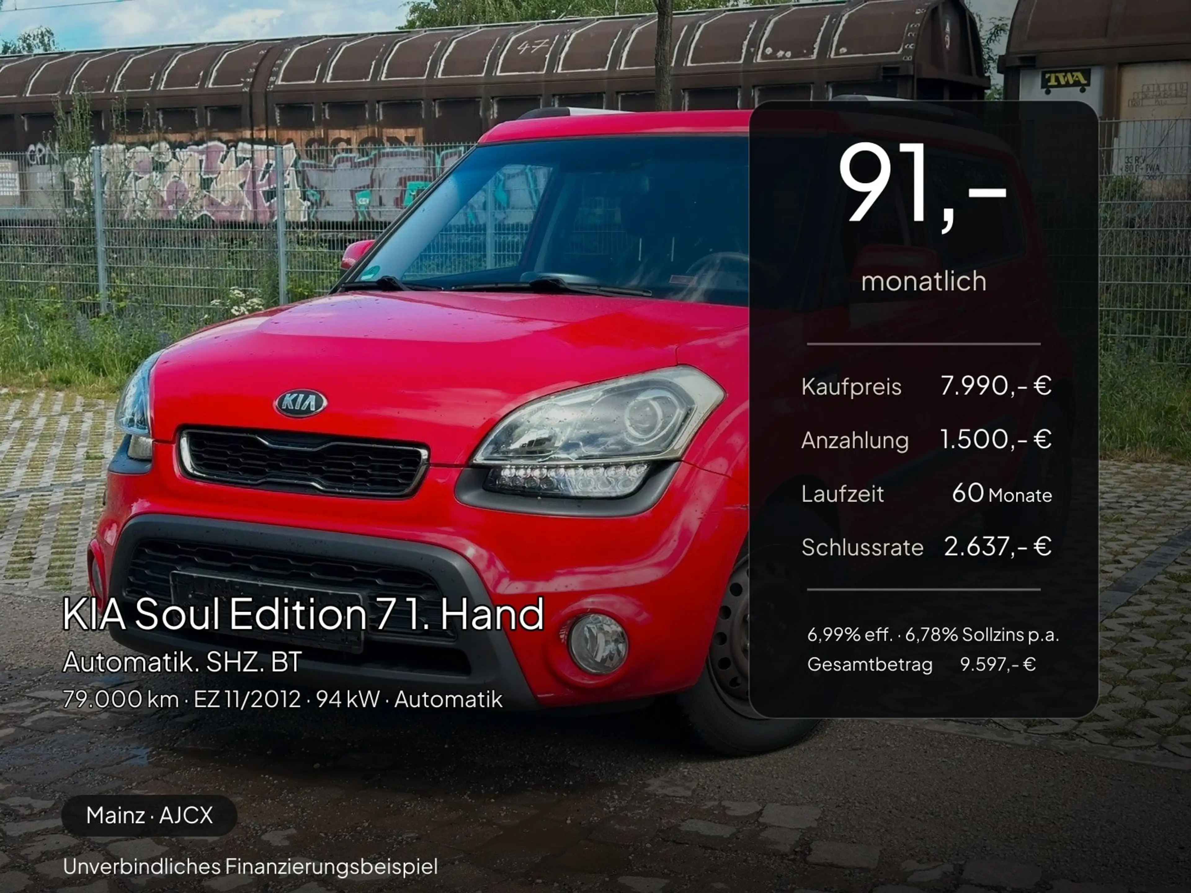 Kia Soul Soul Edition 7 1. Hand. Automatik. SHZ. BT — photo 2