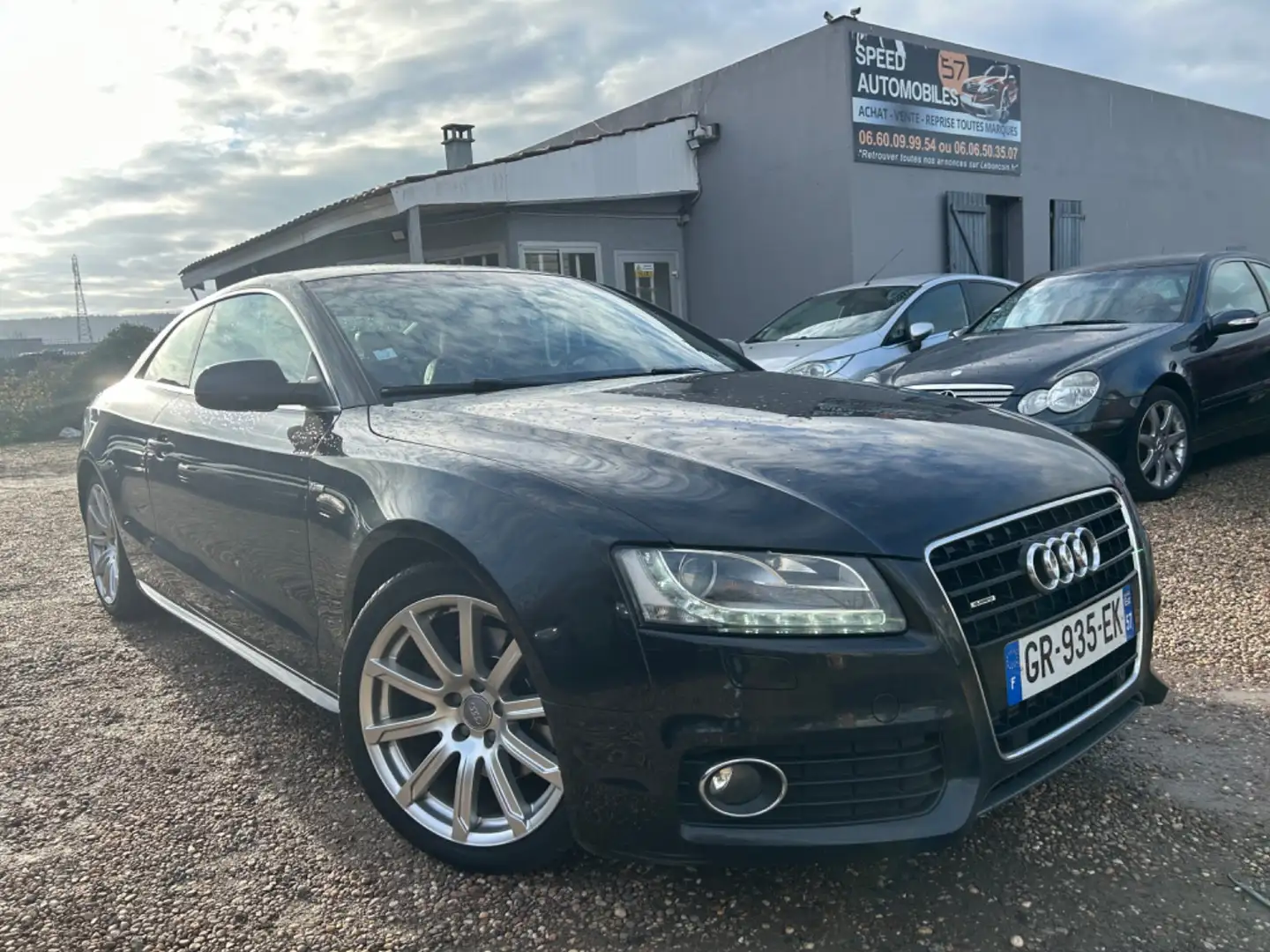 Audi A5 3.0 TDIQ Quattro S line S tronic Noir - 1