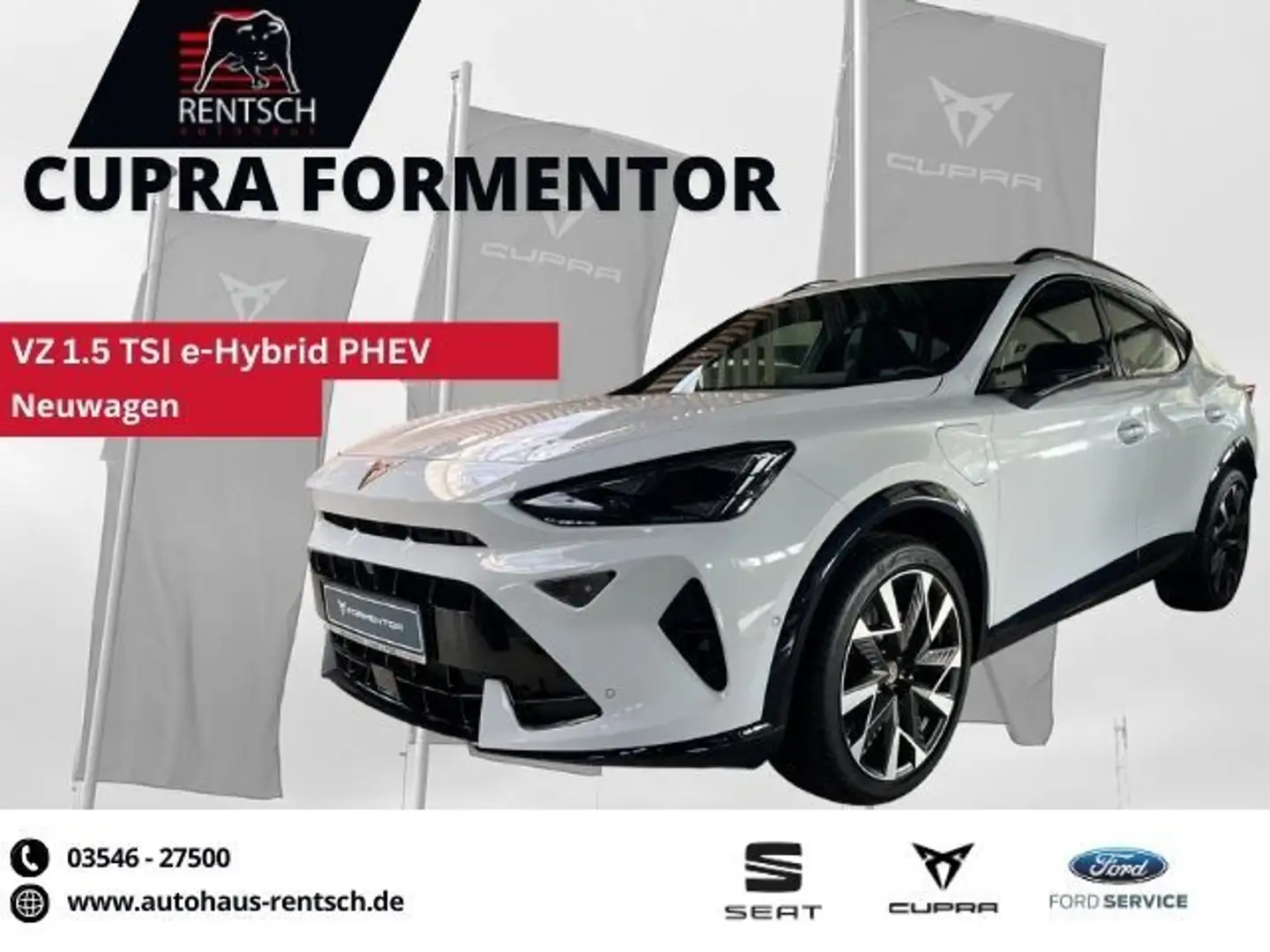 CUPRA Formentor VZ 1.5 TSI e-Hybrid 272PS *DrivePaket* Wit - 1