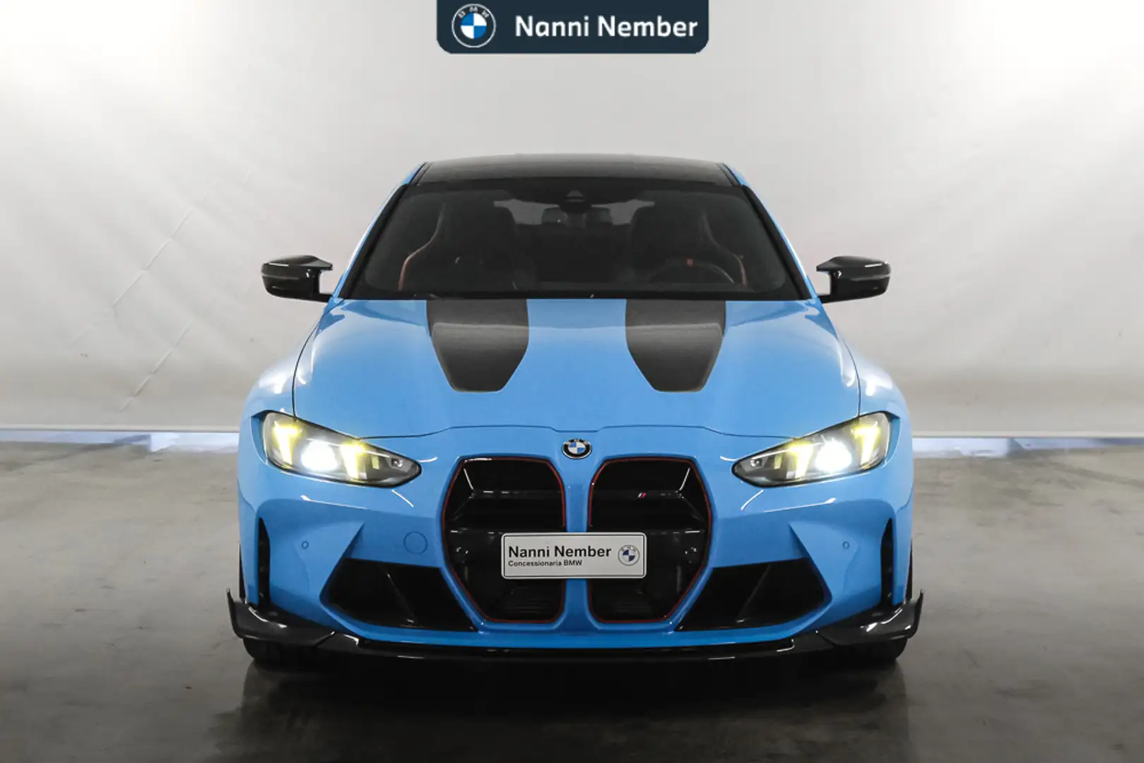BMW M4 CS Coupé Laserlight Yellow + Carbon Ceramic Blu/Azzurro - 2