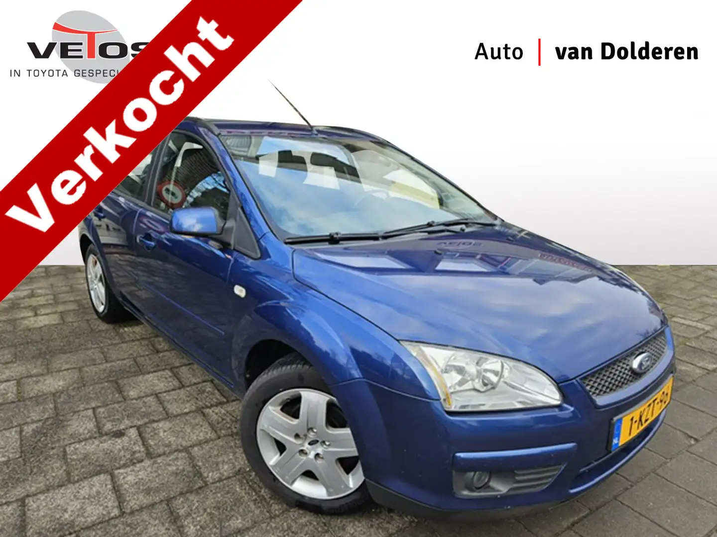 Ford Focus Wagon 1.6-16V Futura Trekhaak Blu/Azzurro - 1