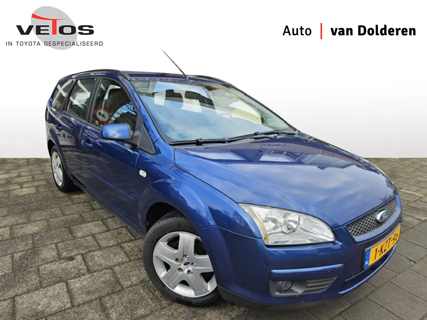 Ford Focus Wagon 1.6-16V Futura Trekhaak Blauw - 1