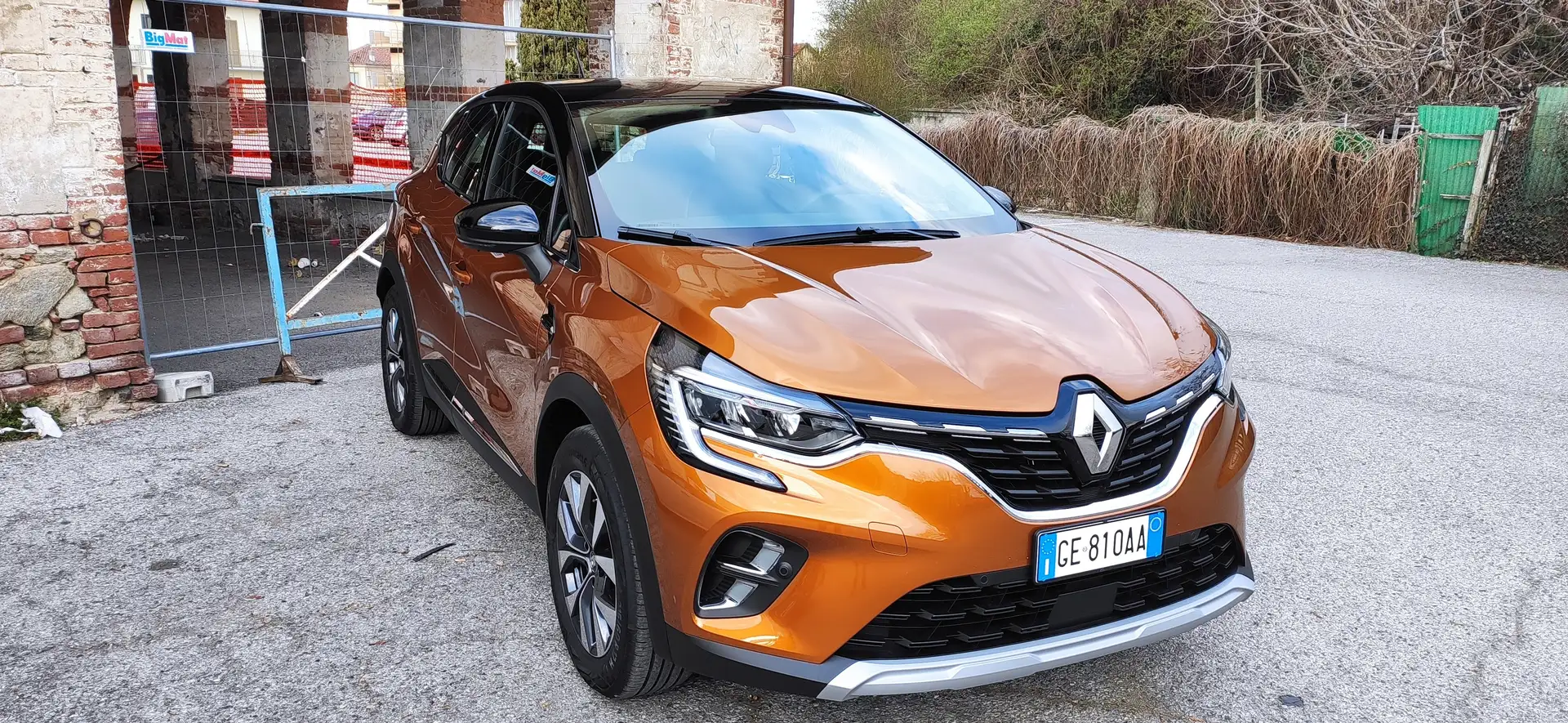 Renault Captur Captur II 1.0 tce Intens Gpl 100cv fap Arancione - 2