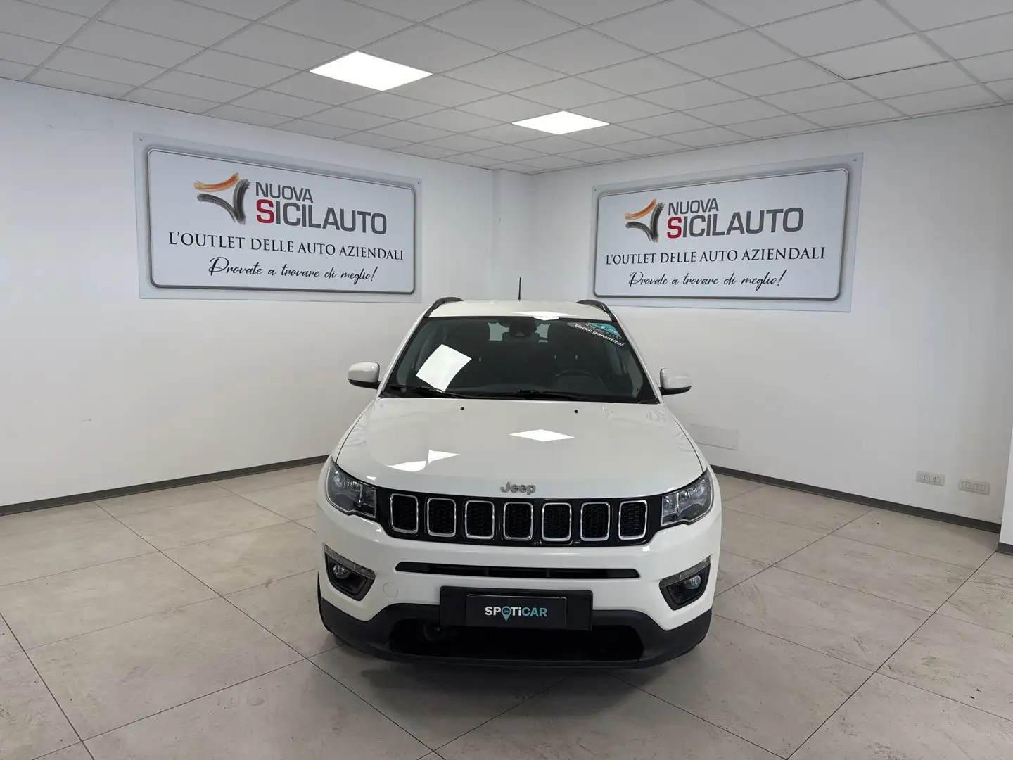Jeep Compass II 2017 1.6 mjt Longitude 2wd 120cv my19 Bianco - 1