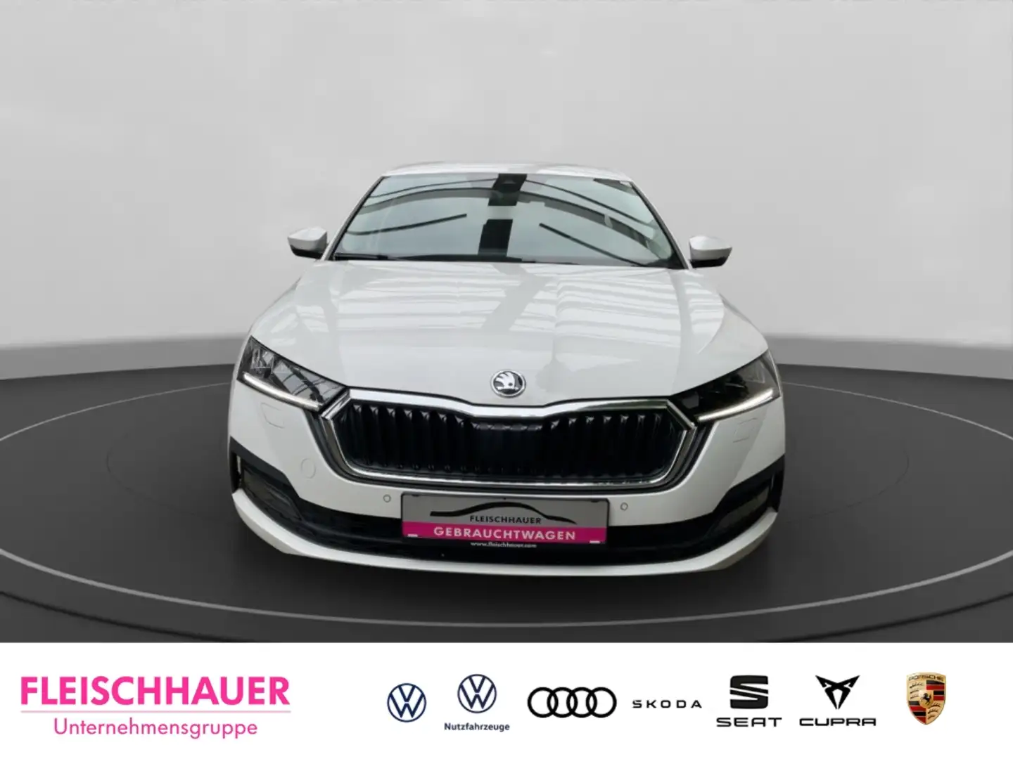 Skoda Octavia 2.0 TDI DSG Navi Digitales Cockpit LED El. Heckkla Weiß - 2