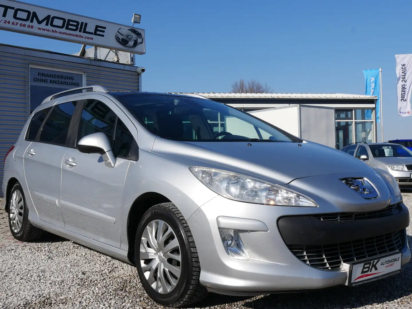 Peugeot 308 TÜV,- Kundendienst Neu Panoramadach Tempomat Grau - 1