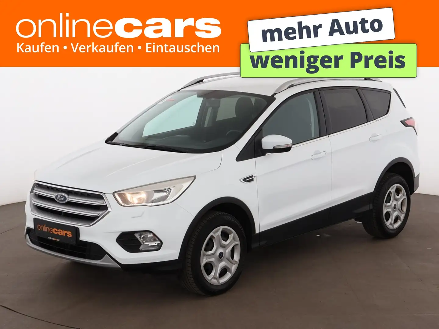 Ford Kuga 1.5 EcoBoost Trend SITZHZG TEMPOMAT KLIMA Weiß - 1