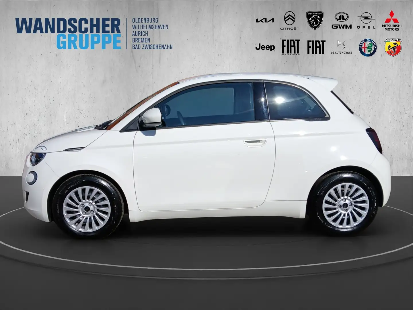 Fiat 500e Action +SHZ+SoundSys+SpurH+AUT Weiß - 2