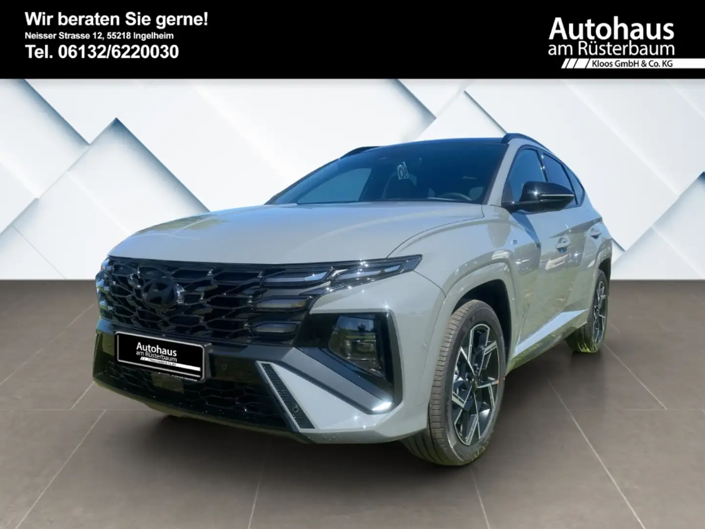 Hyundai TUCSON N Line Hybrid 4WD 6-AT Sitz-Paket, Assistenz-Paket Grigio - 2