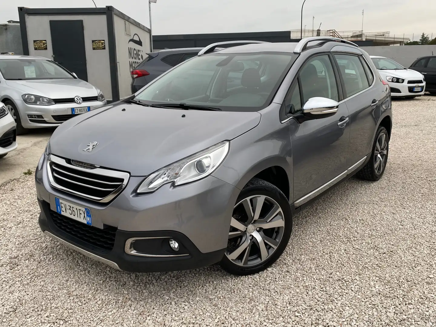 Peugeot 2008 2008 1.6 e-hdi 8v Allure s Gris - 1