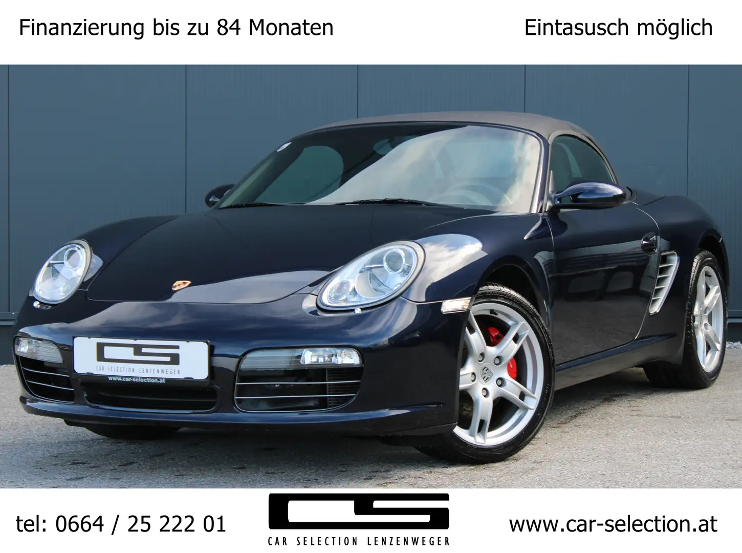 Porsche Boxster Boxter S Cabrio *wenig Kilometer* Blau - 1