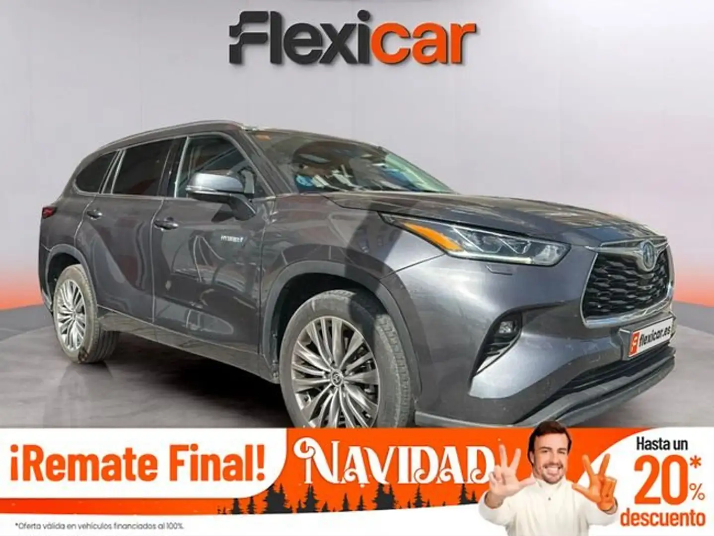 Toyota Highlander 2.5 Advance P. Esp. Techo Panorámico Gris - 1