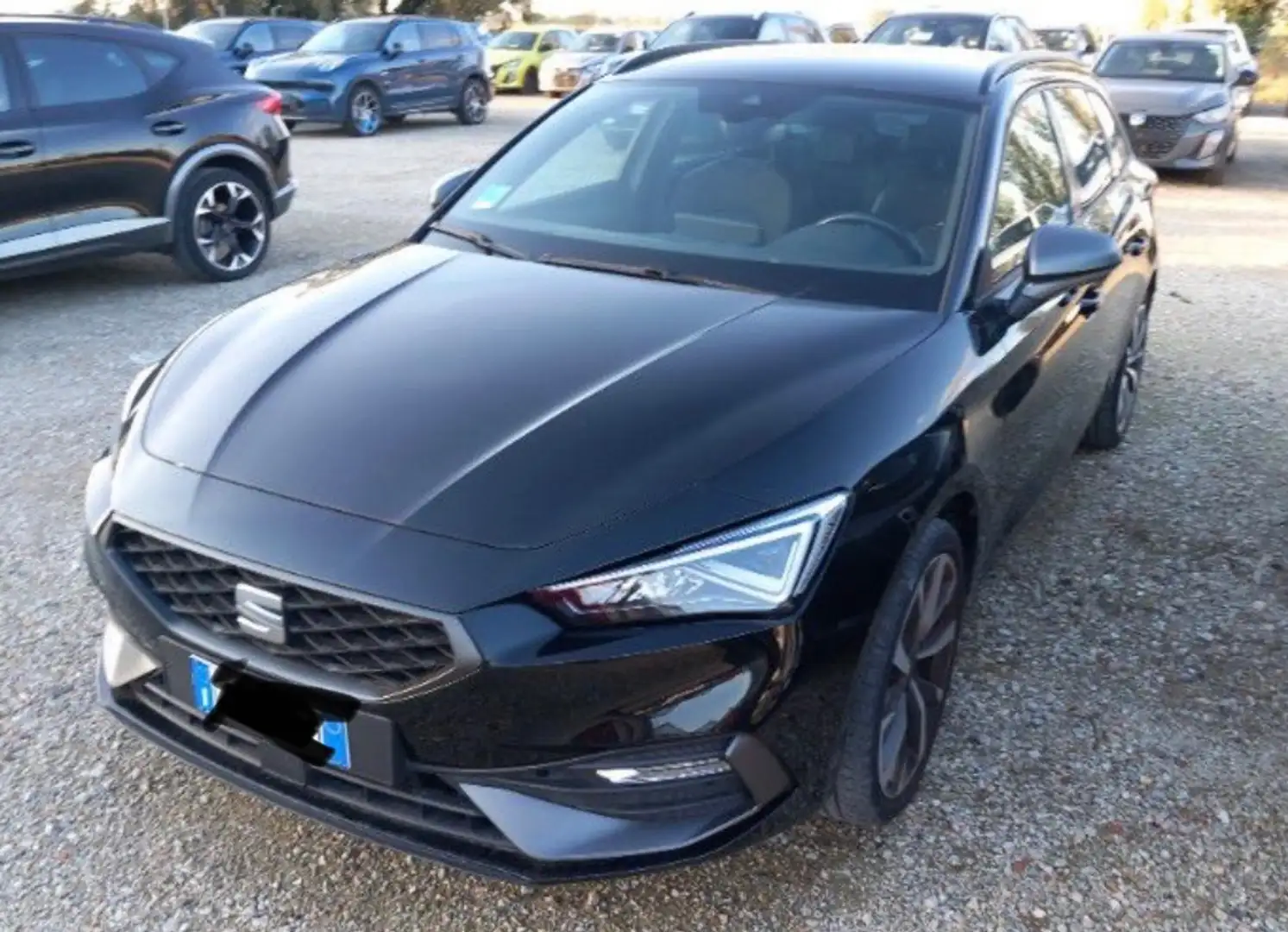 SEAT Leon Leon IV 2020 Sportstourer  1.5 tgi FR 130cv dsg Nero - 1