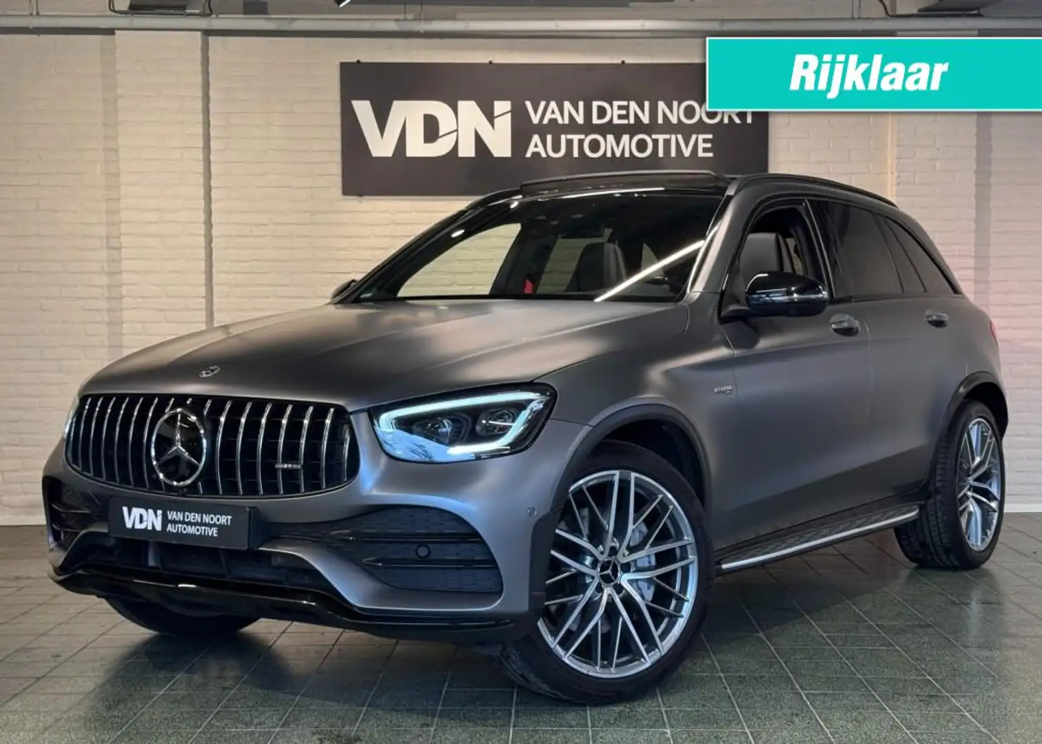 Mercedes-Benz GLC 43 AMG AMG 43 4MATIC Premium Luchtvering Perf Uitlaat Kui Gris - 1