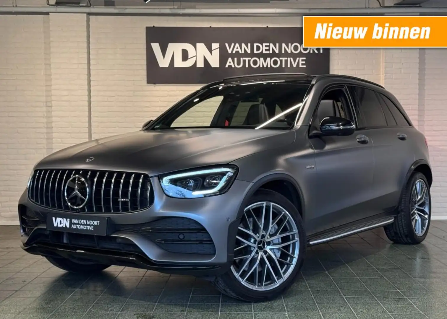 Mercedes-Benz GLC 43 AMG AMG 43 4MATIC Premium Luchtvering Perf Uitlaat Kui Gris - 1