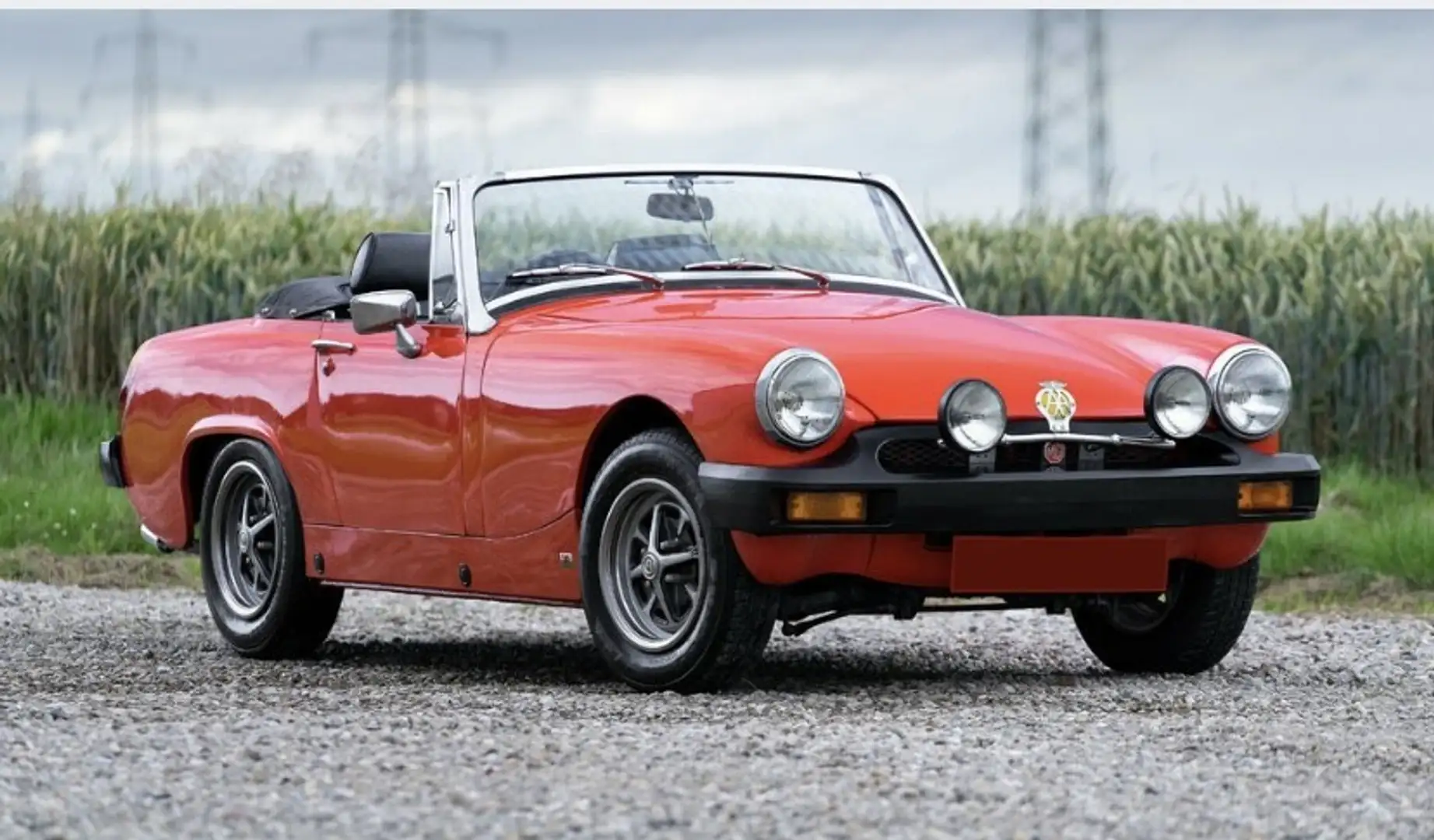 MG Midget 1500 RHD Червоний - 1