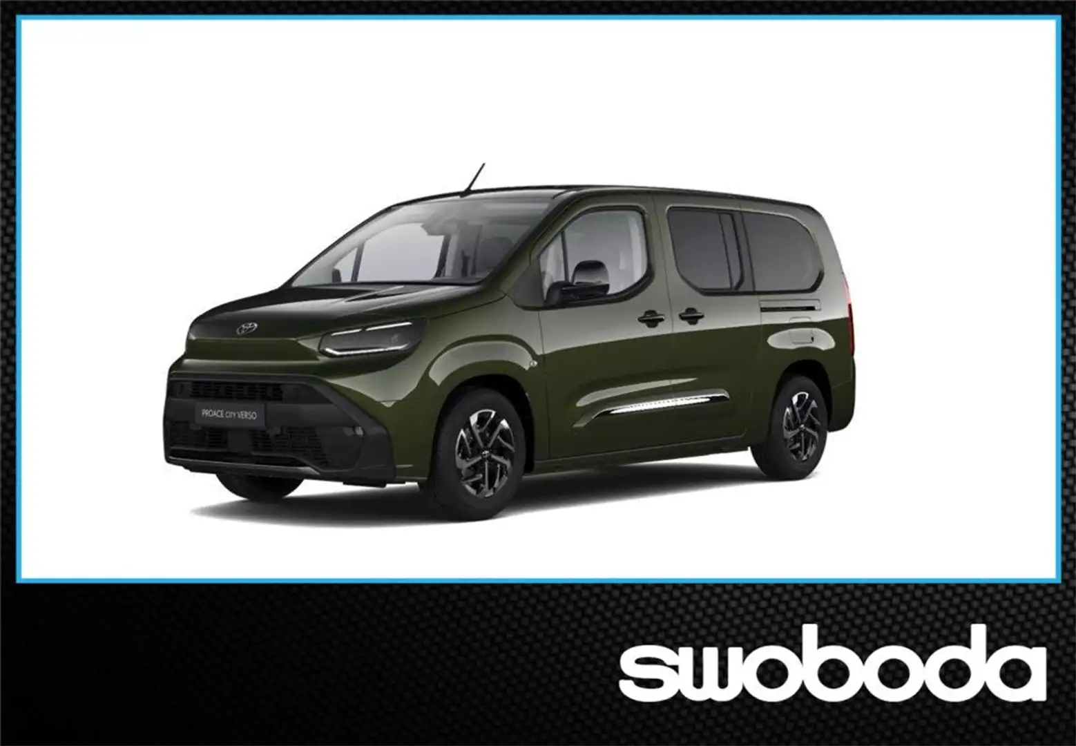 Toyota Proace City Verso L2 Teamplayer 1,2 l MT 7-Sitzer Grün - 1